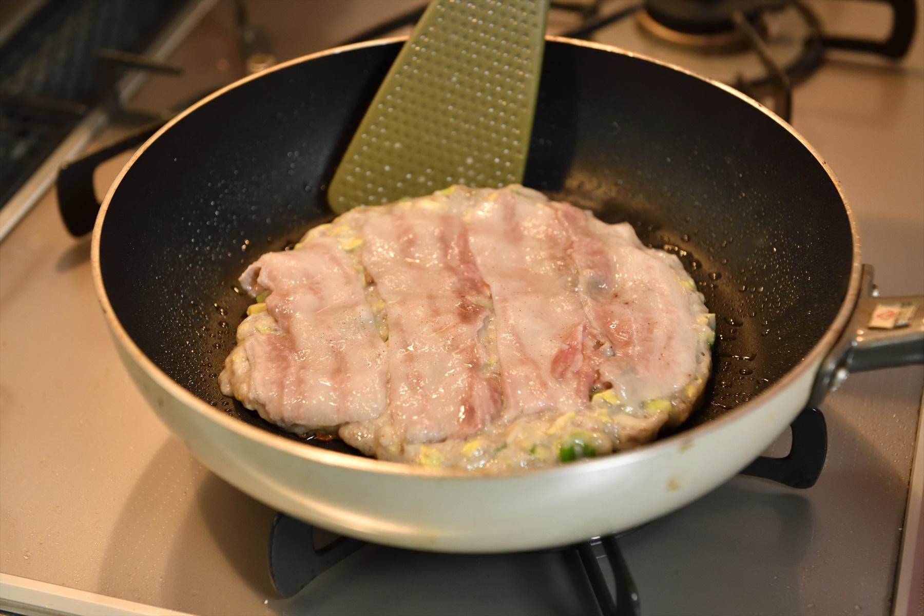 フライパンで焼く