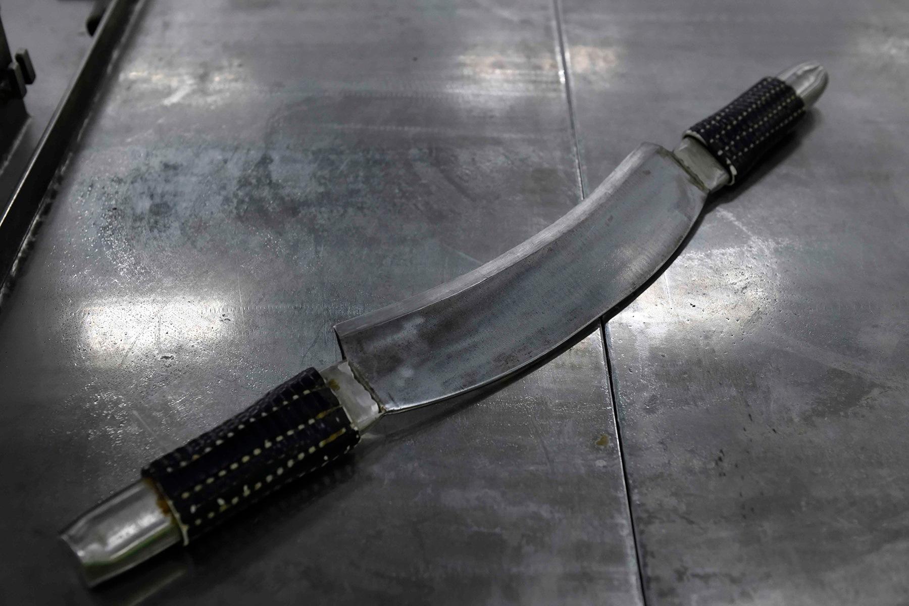 鉈のような包丁