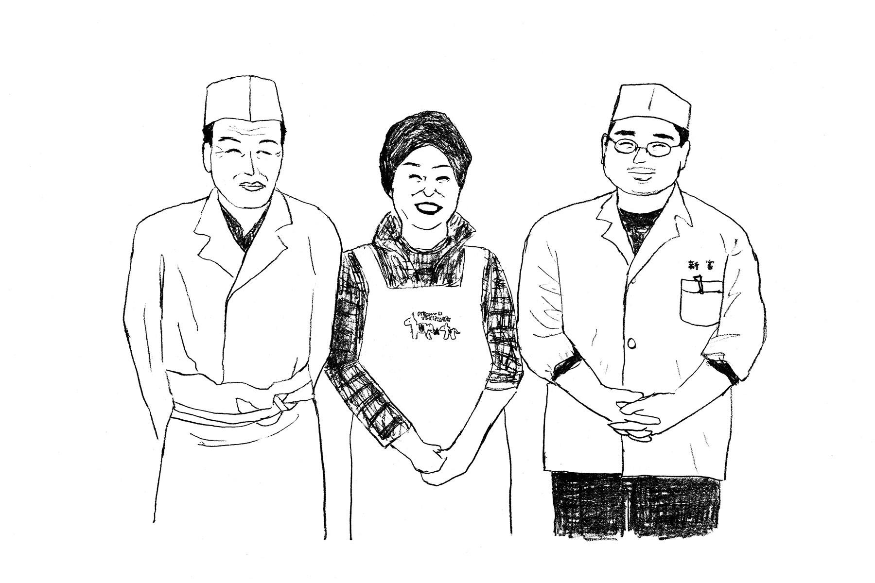 お店のスタッフ