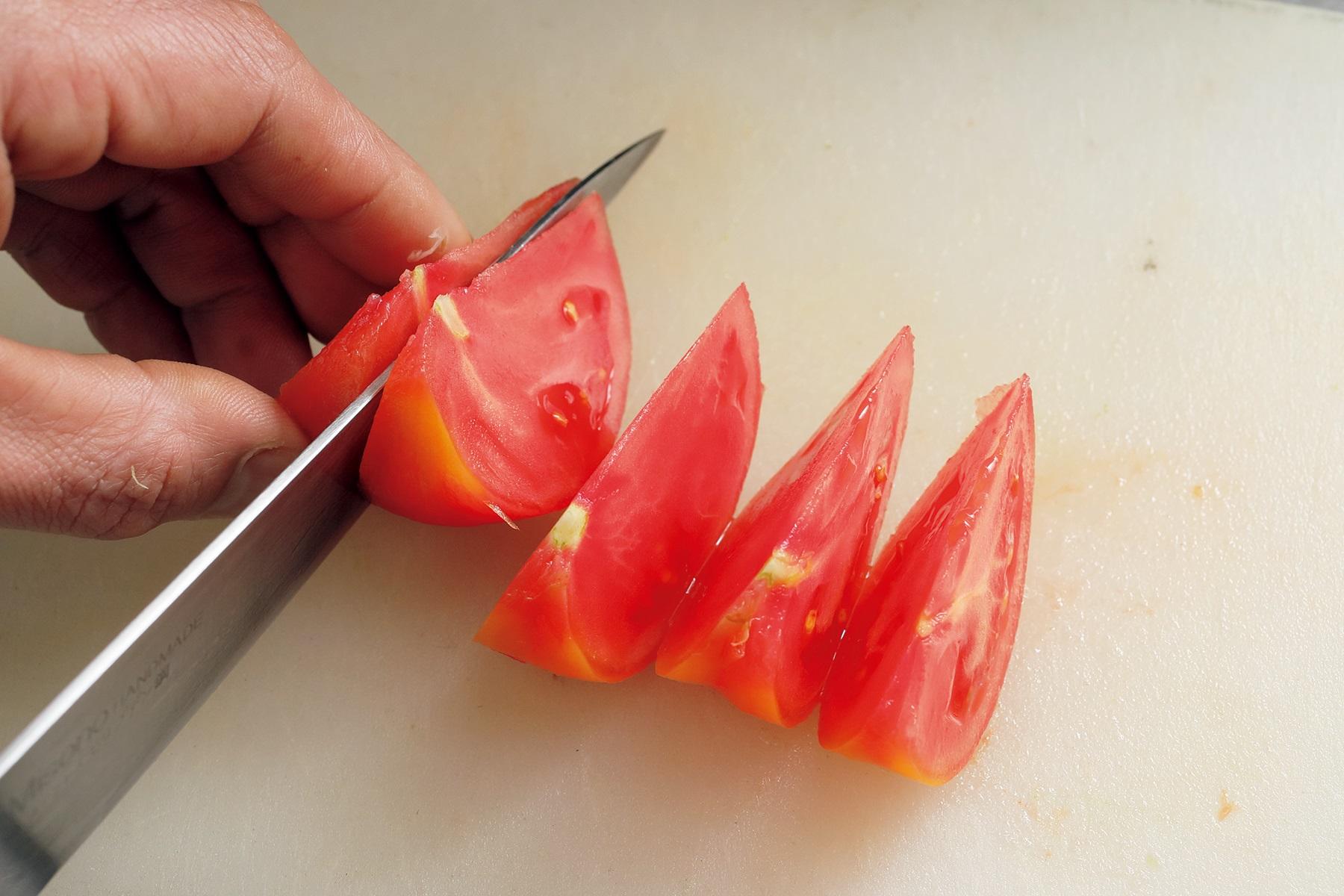 切り方と盛りつけ