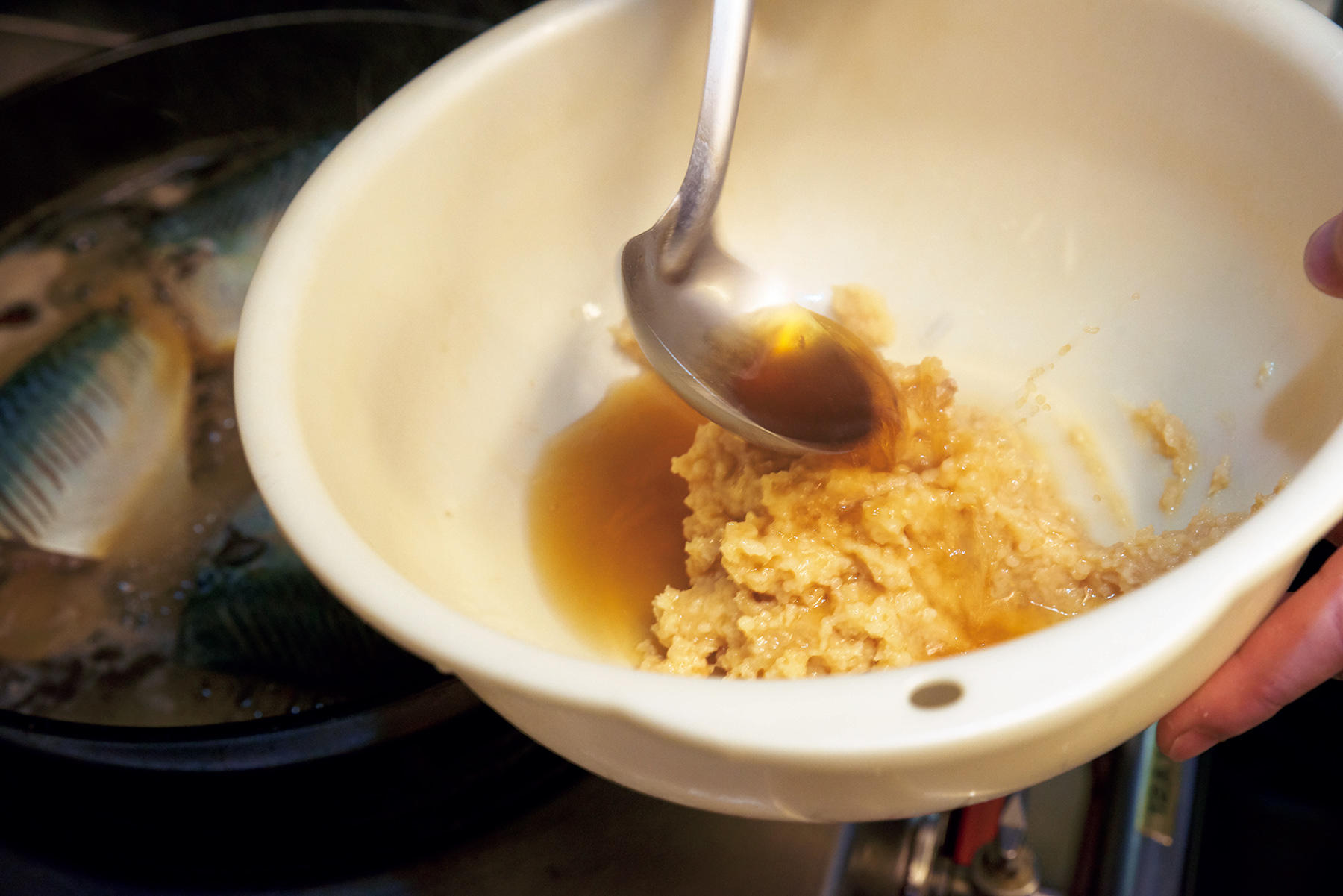 残りの調味料を加える