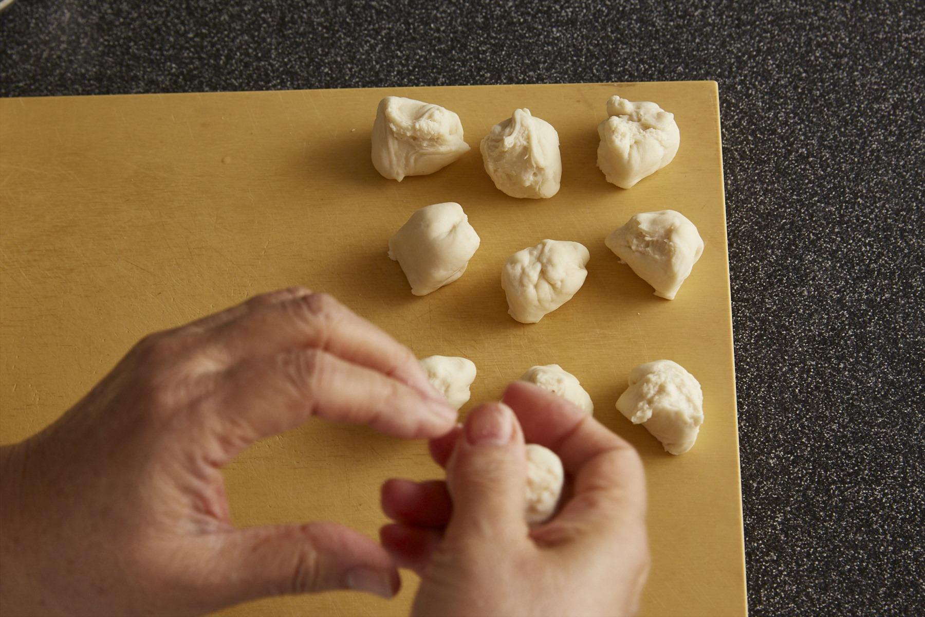 1つずつの大きさにしていく