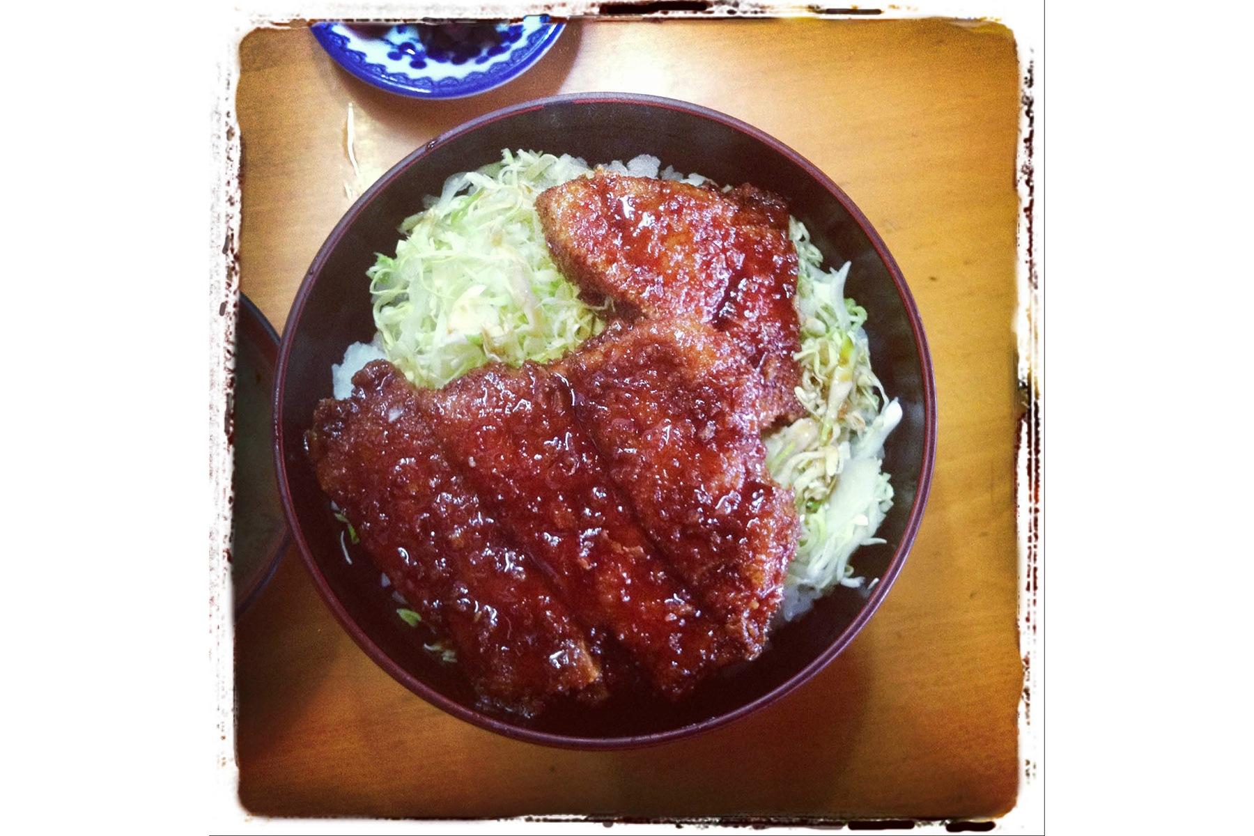 福島・猪苗代のソースカツ丼