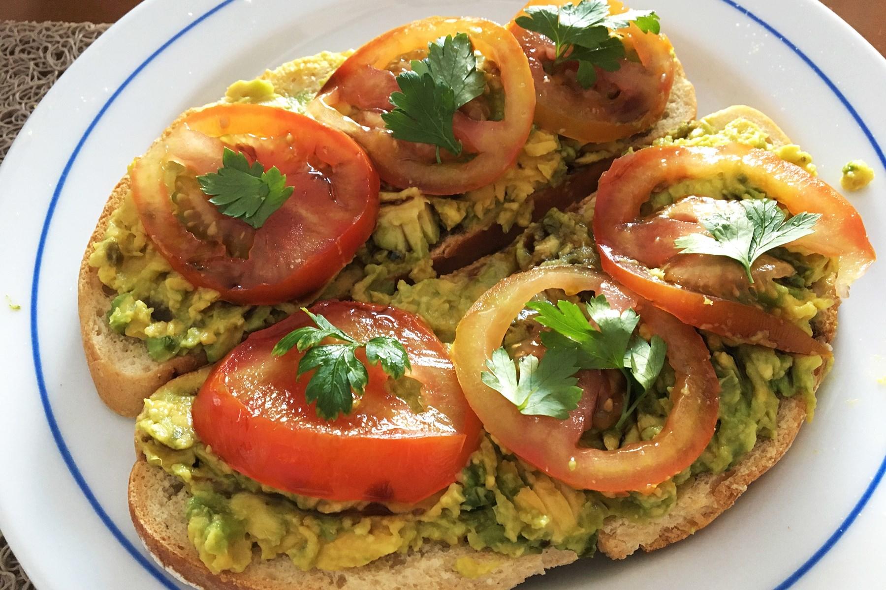 イギリスで食べたオープンサンド