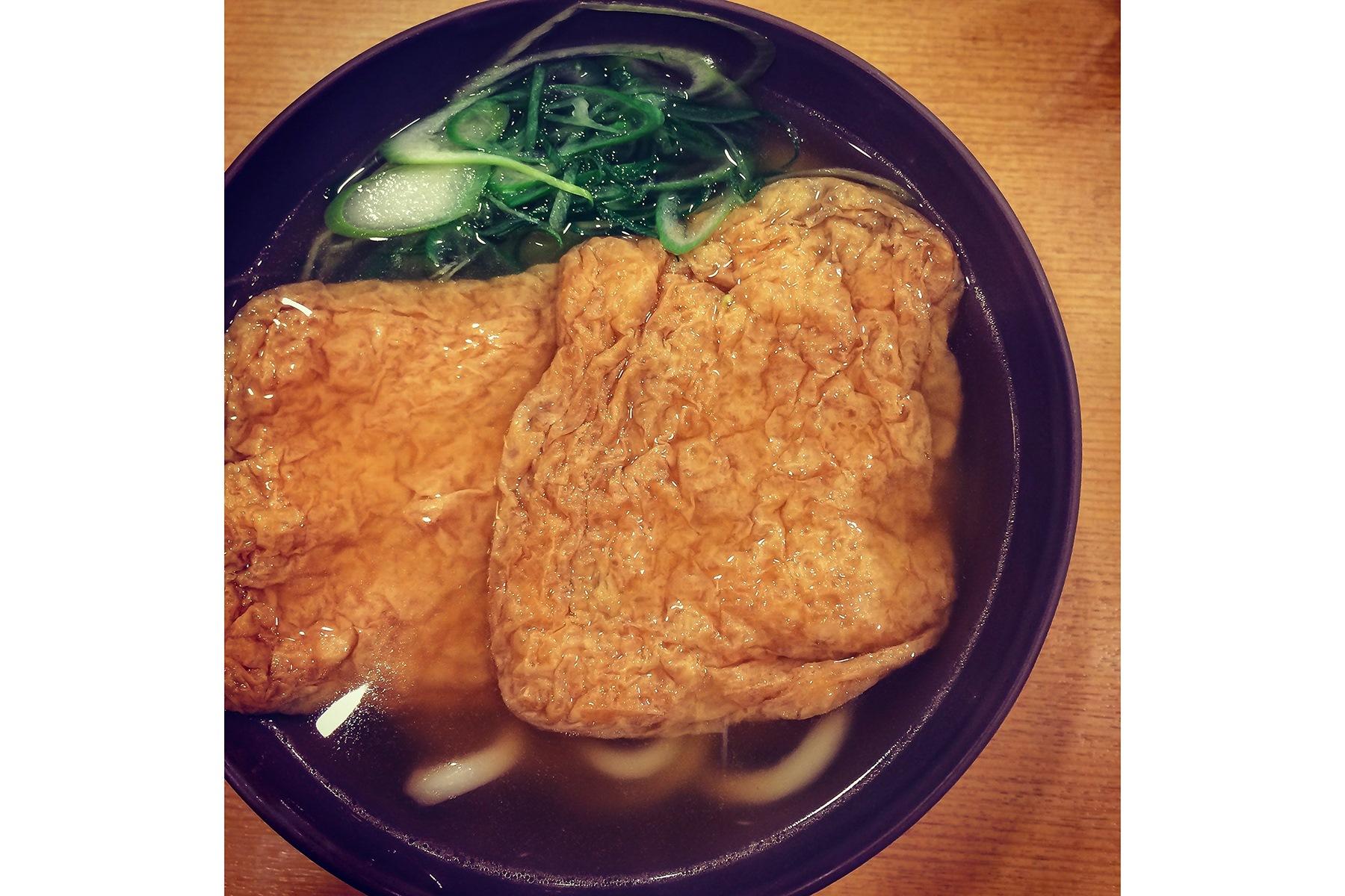 大阪・道頓堀「今井」きつねうどん