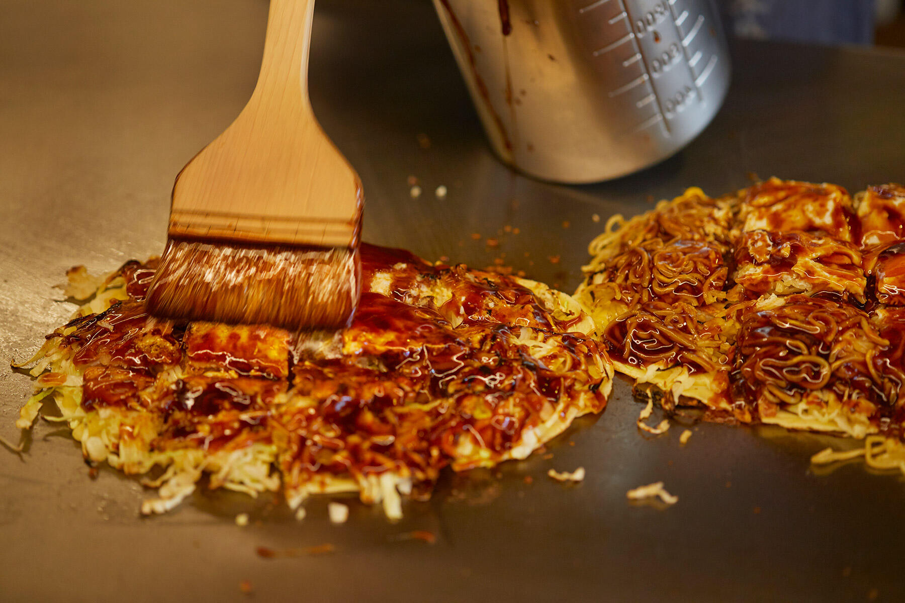 東京・経堂「八昌」のお好み焼き