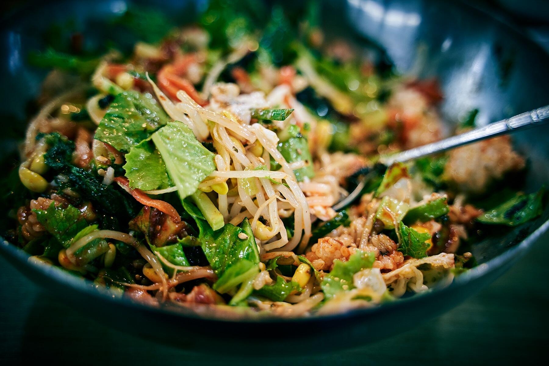 韓国・ソウル「アンドンチッ」のビビンバ