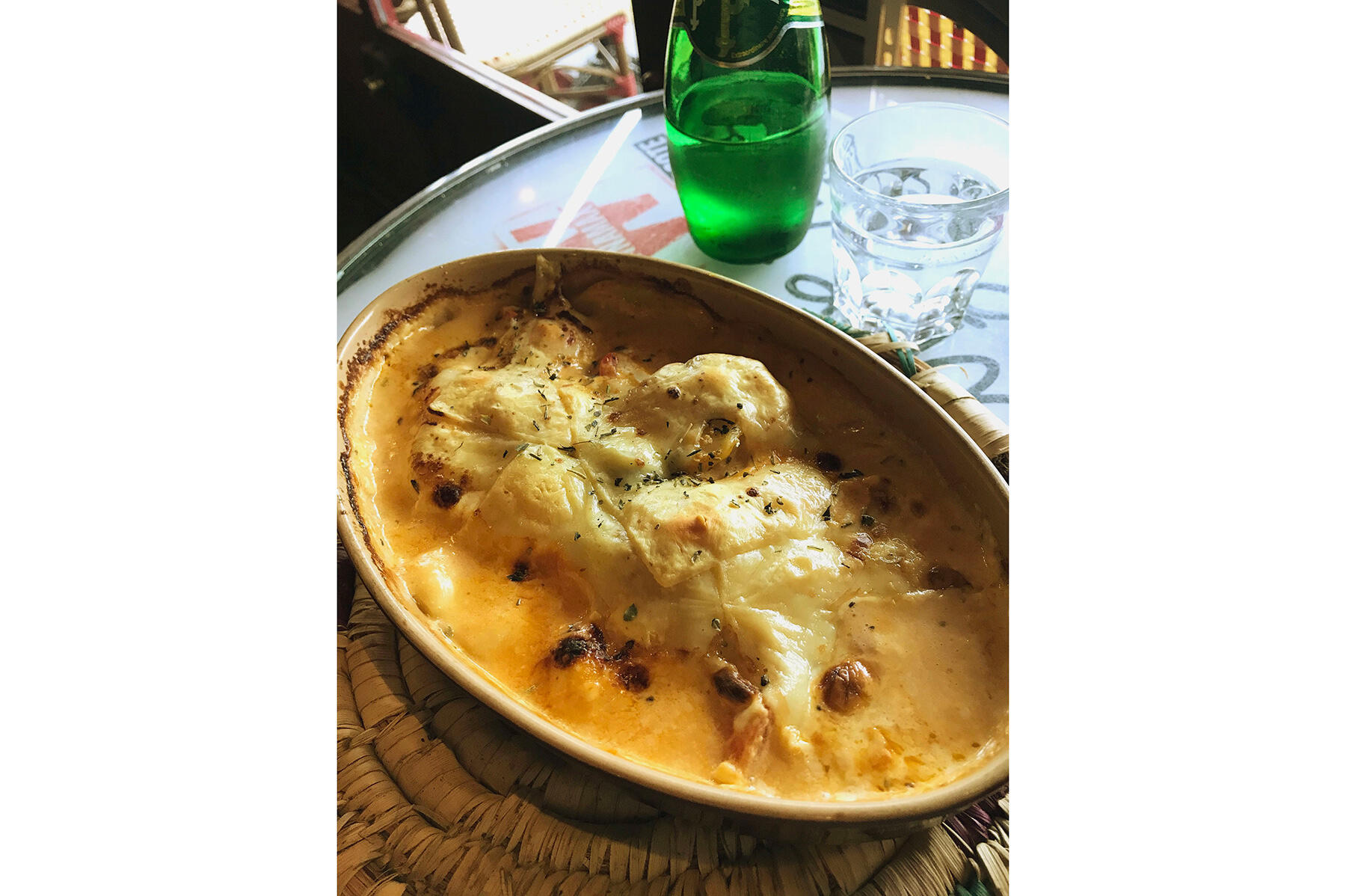 フランス・パリ「Bistoro des Augustins」の野菜グラタン