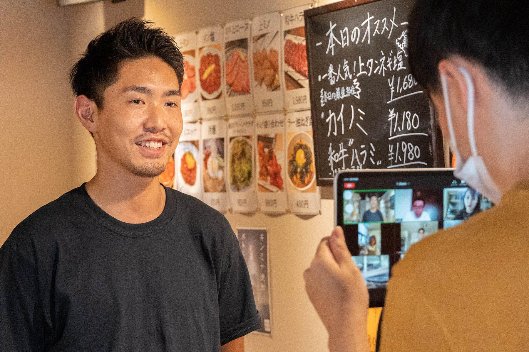 加納店長
