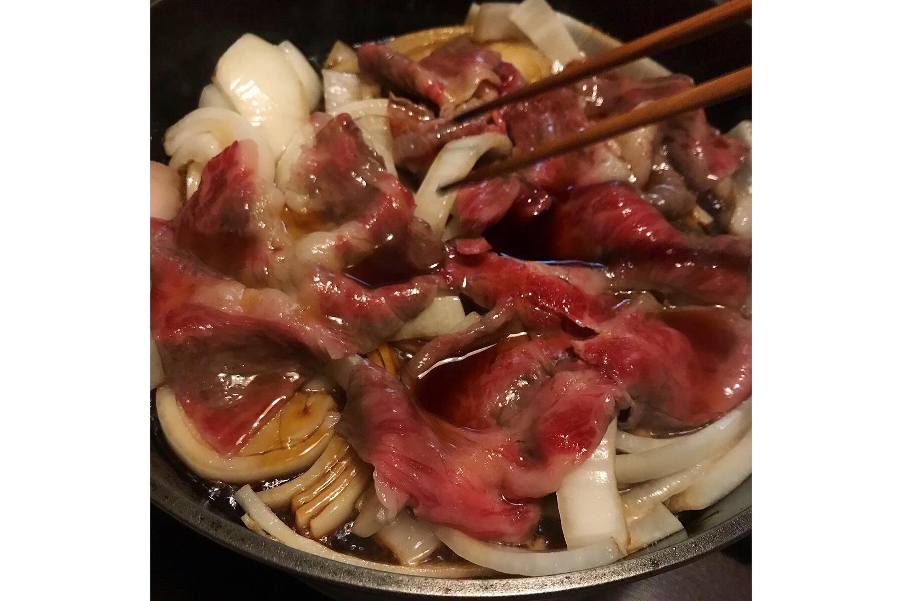 東京・浅草「おりべ」のすき焼き