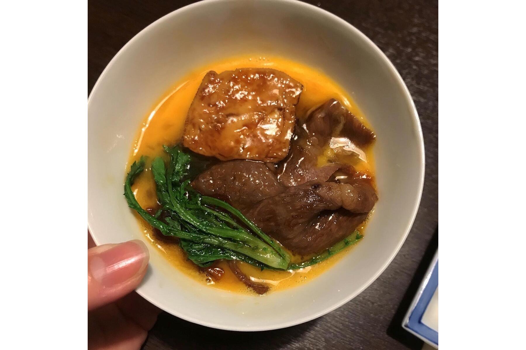 東京・浅草「おりべ」のすき焼き