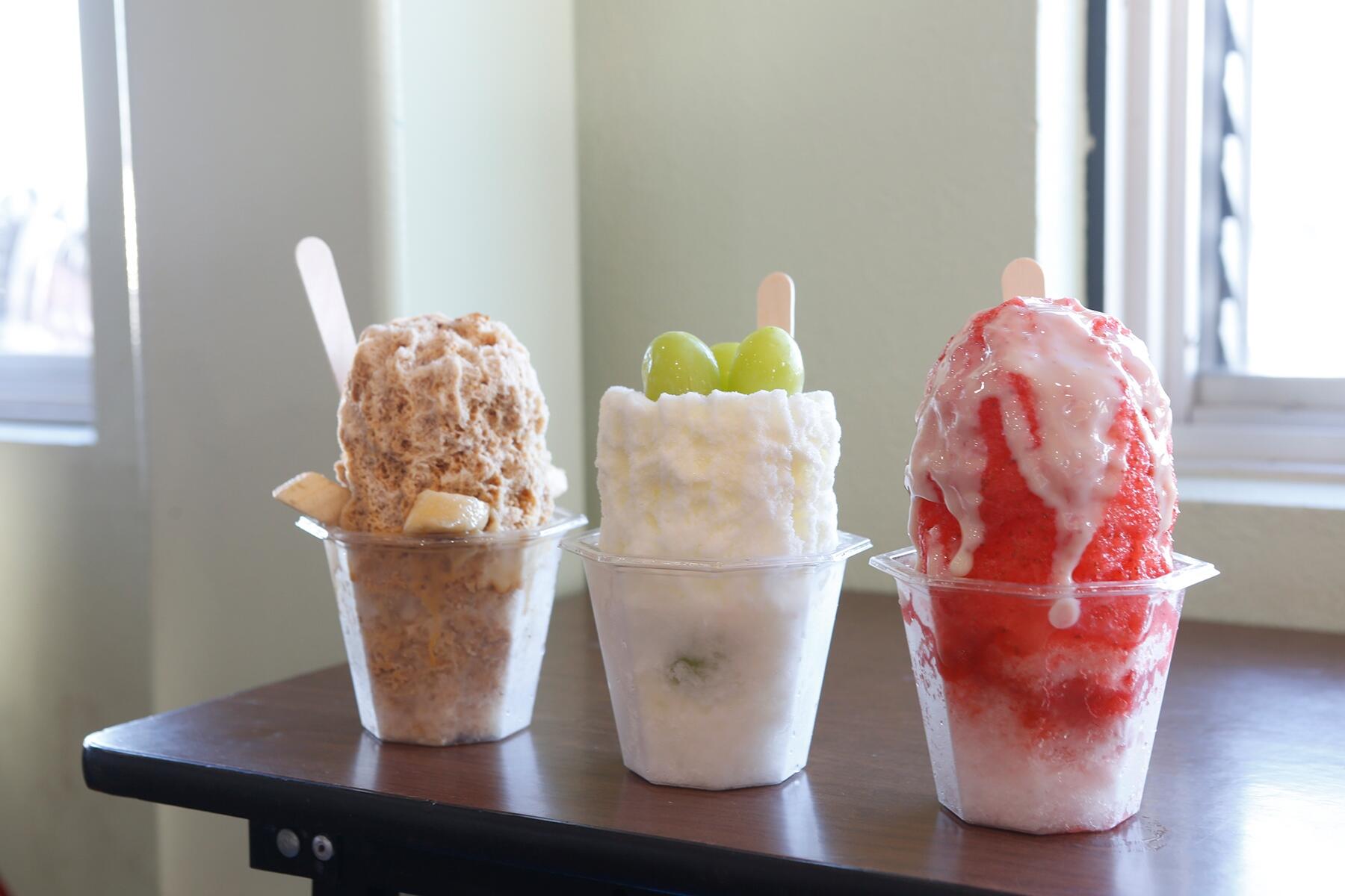 岡山・宇野「おまち堂宇野港店」のかき氷