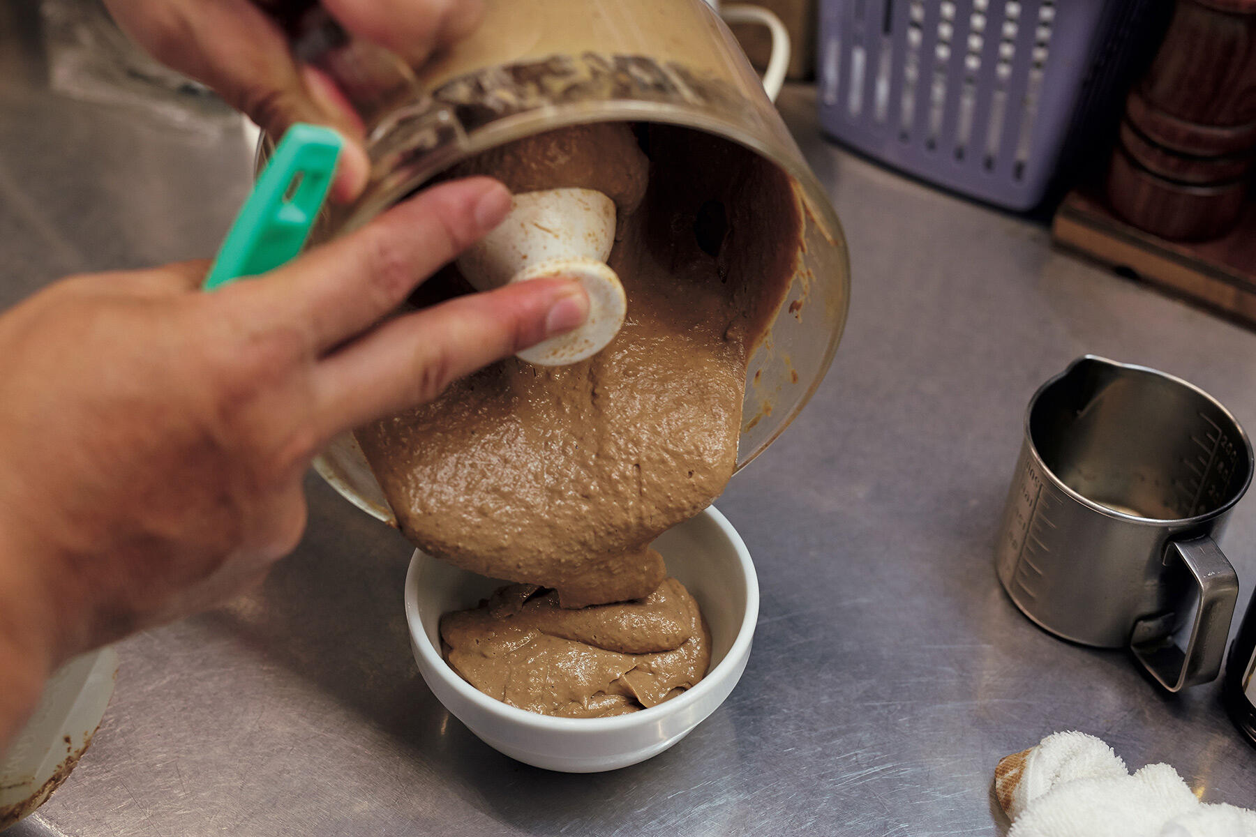 ペースト状にする