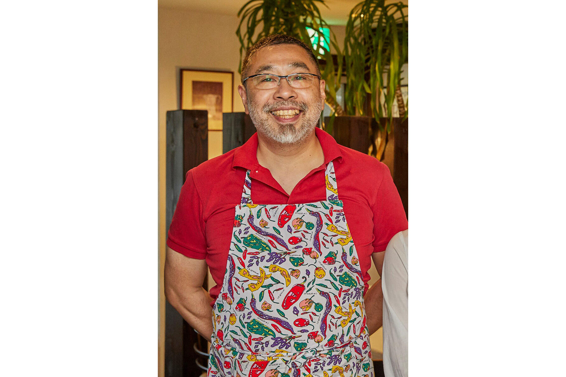 店主の中村直行シェフ。