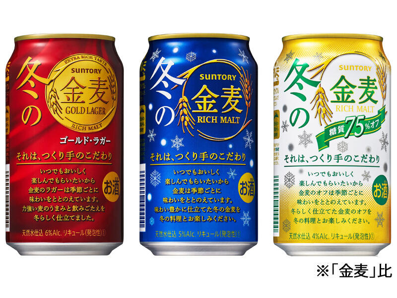 サントリー『冬の味の金麦』
