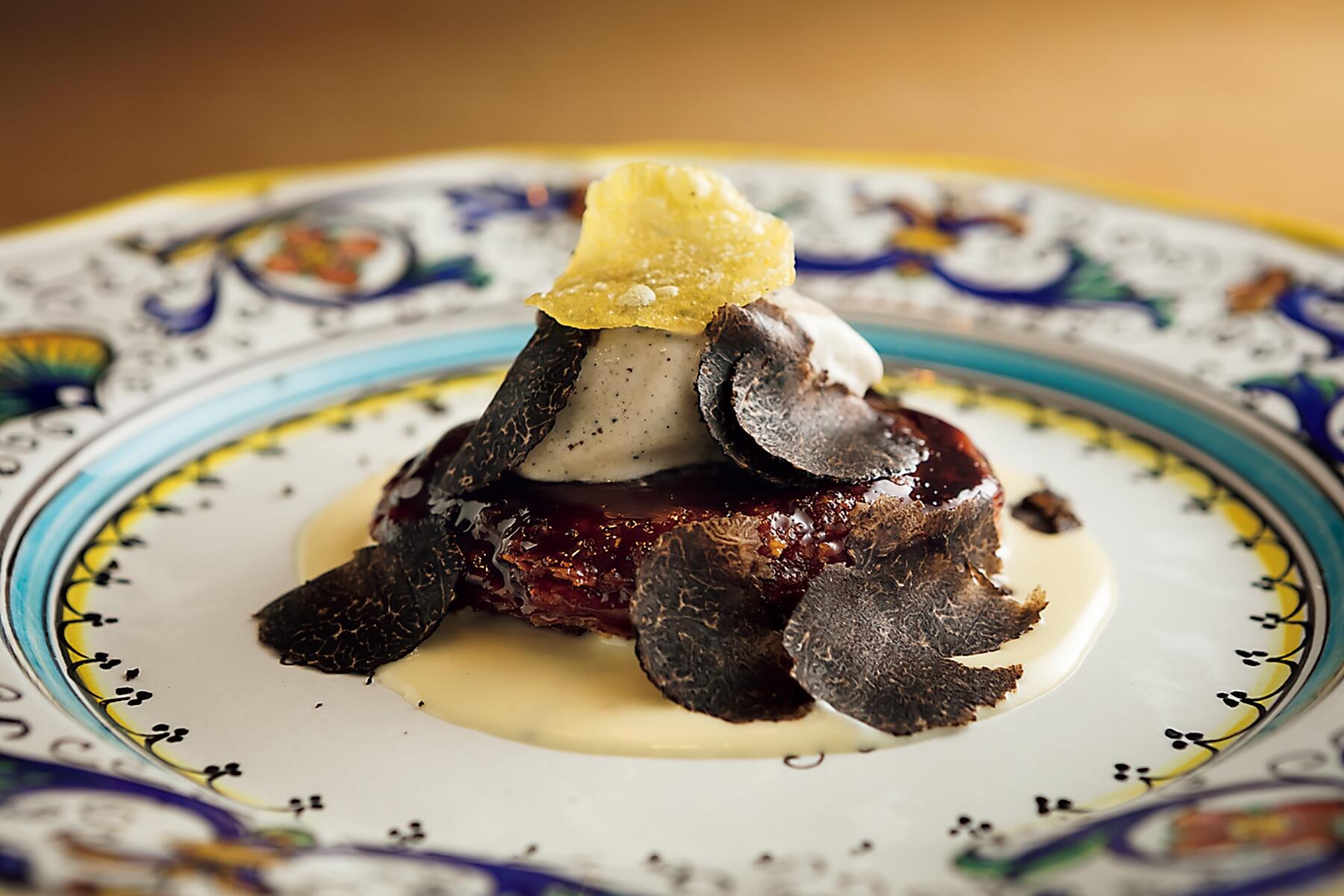 北あかりとトリュフのタルトタタン