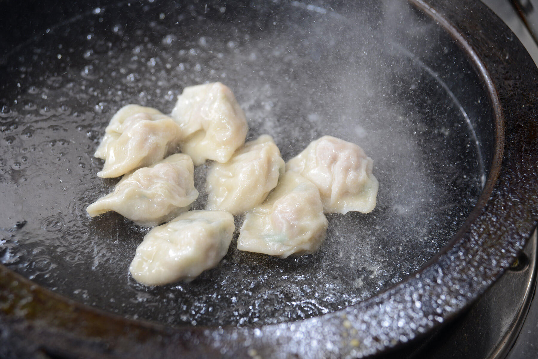 フライパンで焼く