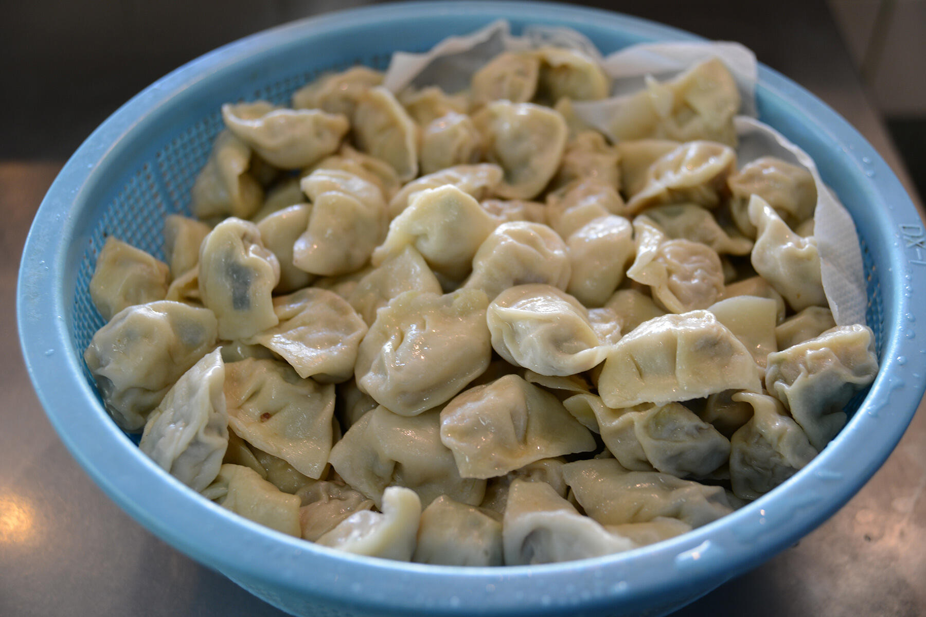 ゆでて一晩寝かせる