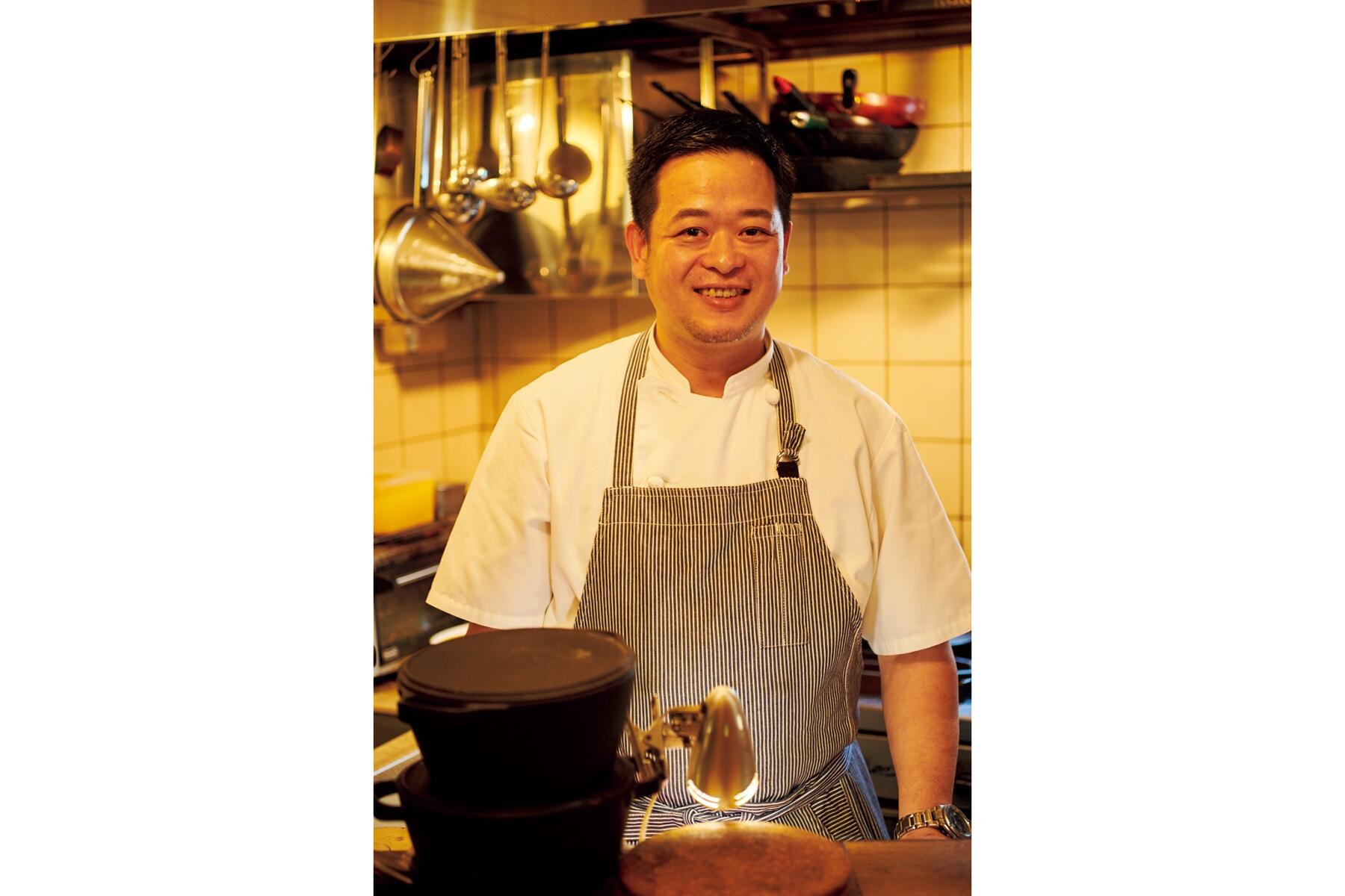 金子浩二シェフ