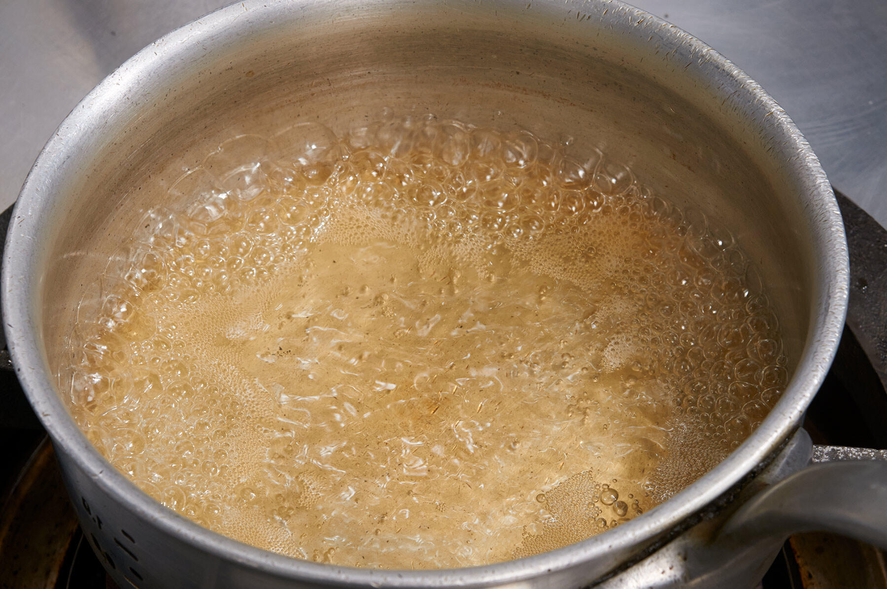 飲むだけの量を温める