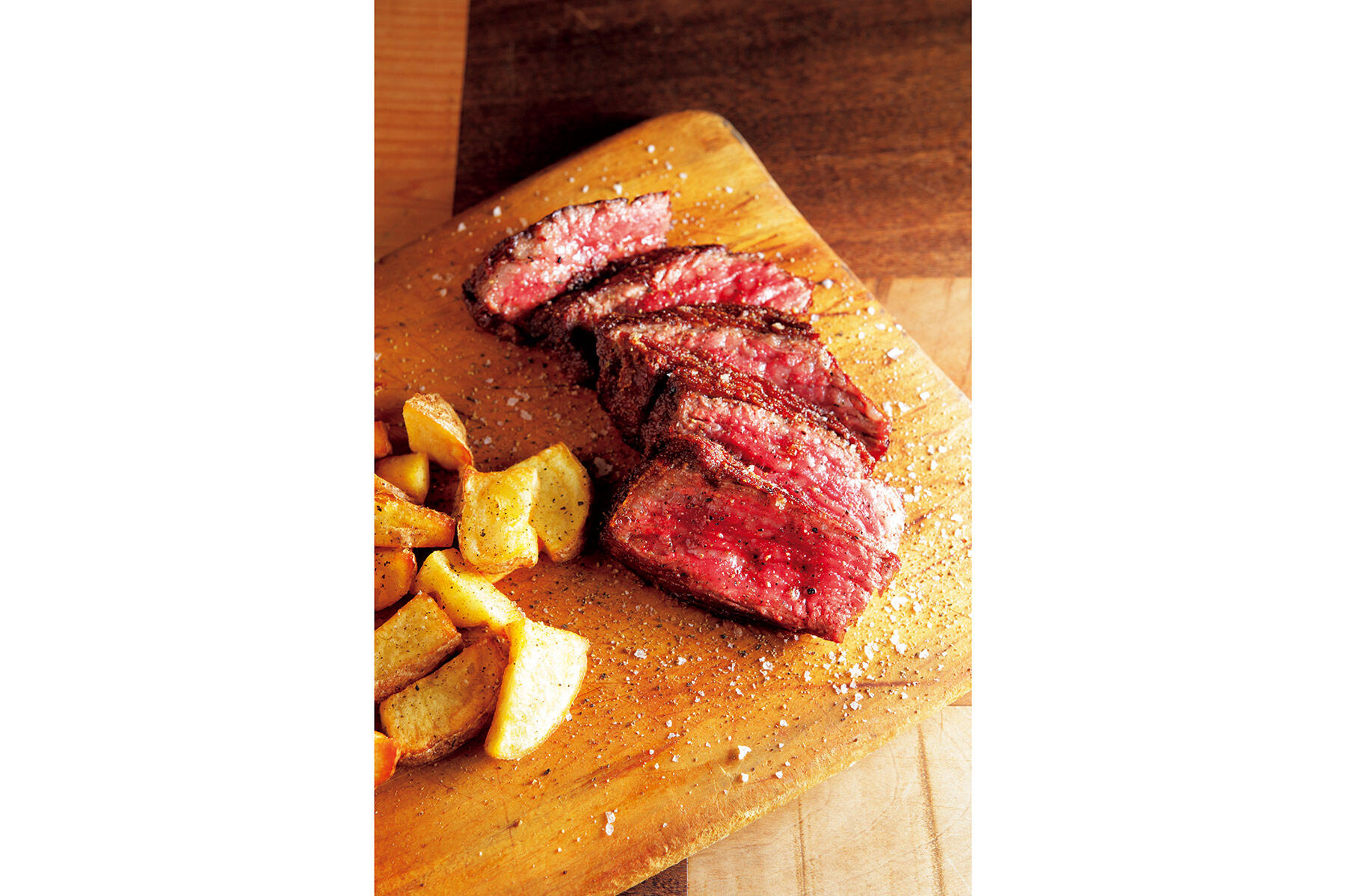 揚げ焼きステーキ