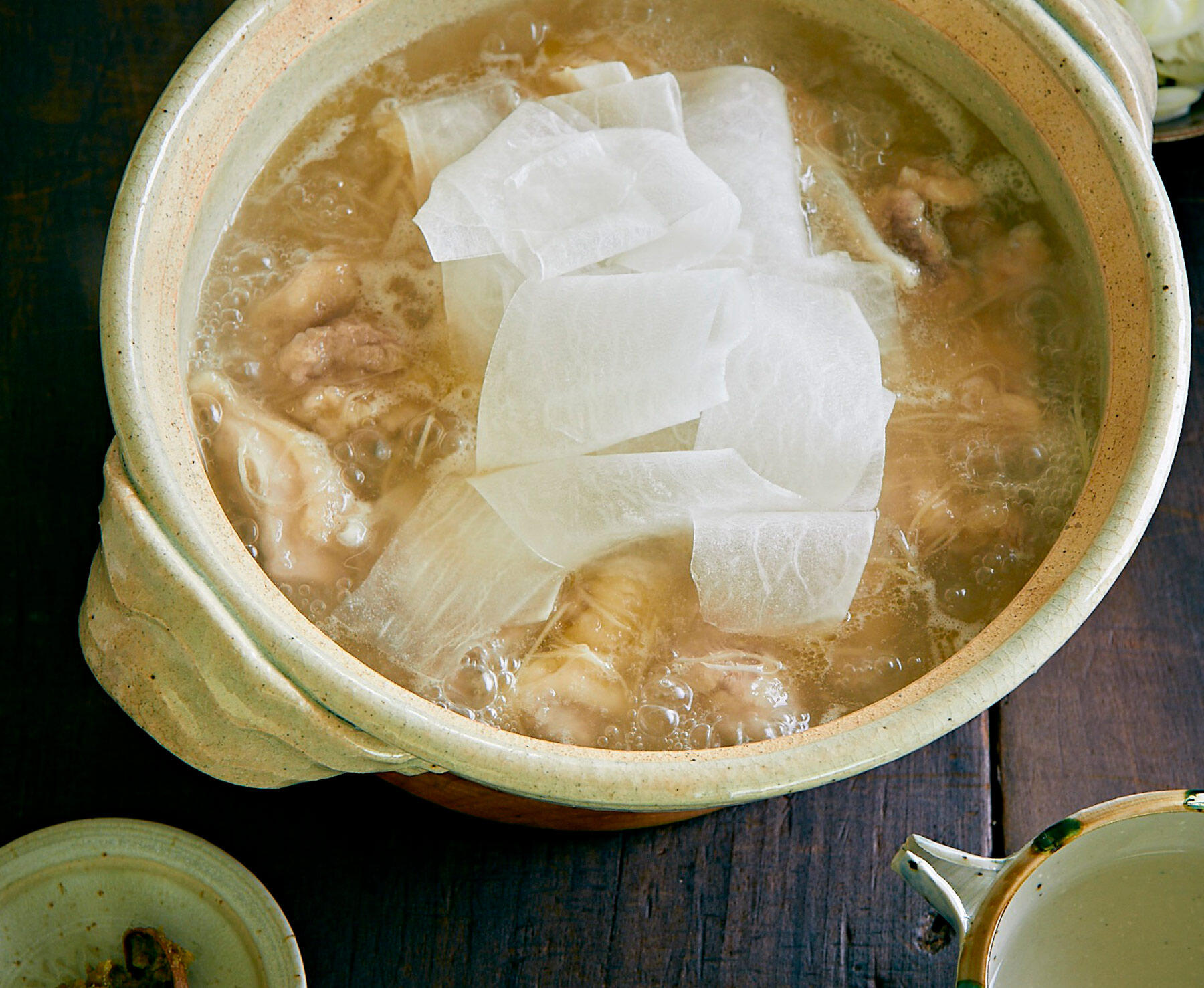 冬の定番“ひらひら大根と鶏肉のとろみ鍋”