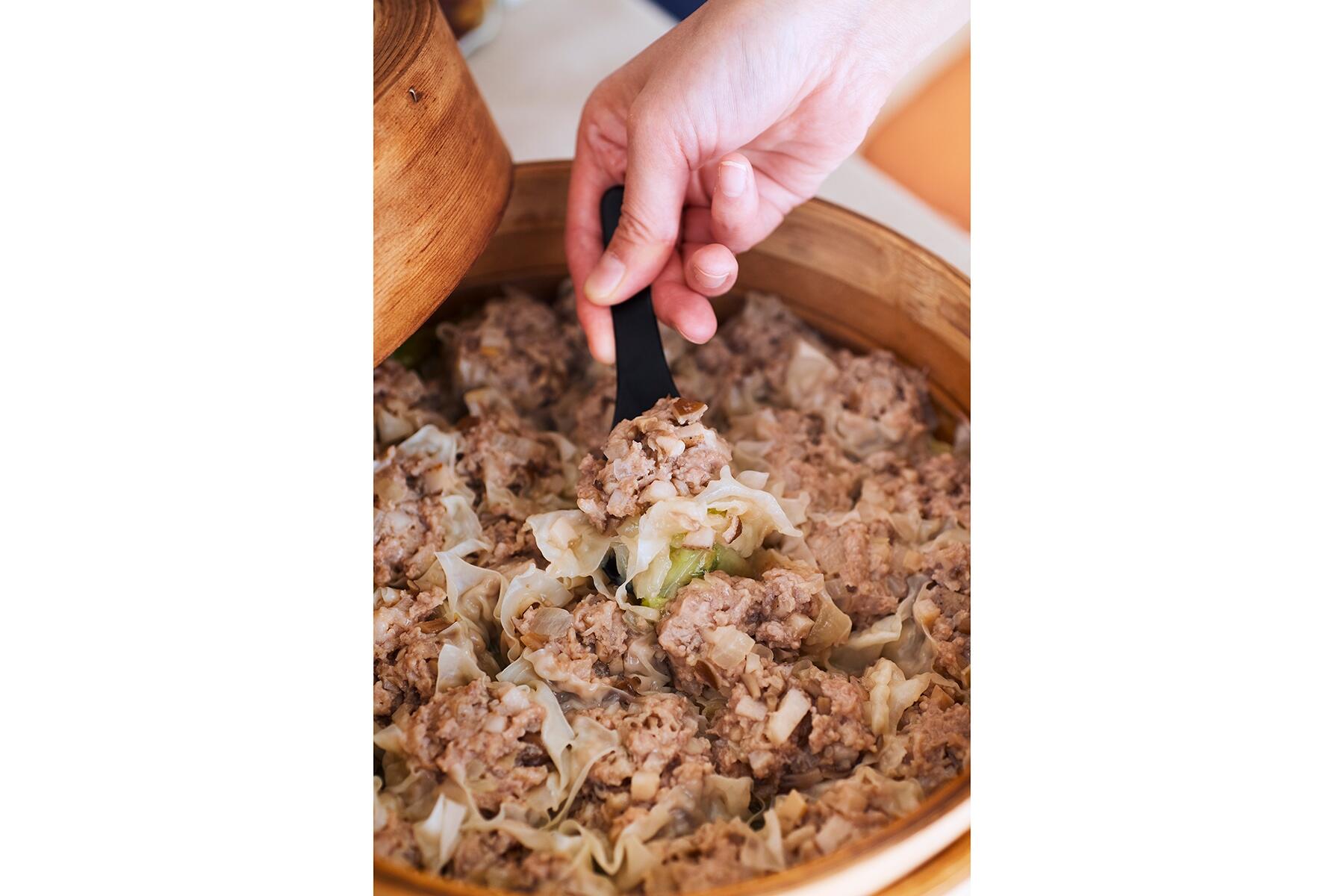 れんこんと舞茸入りシュウマイ