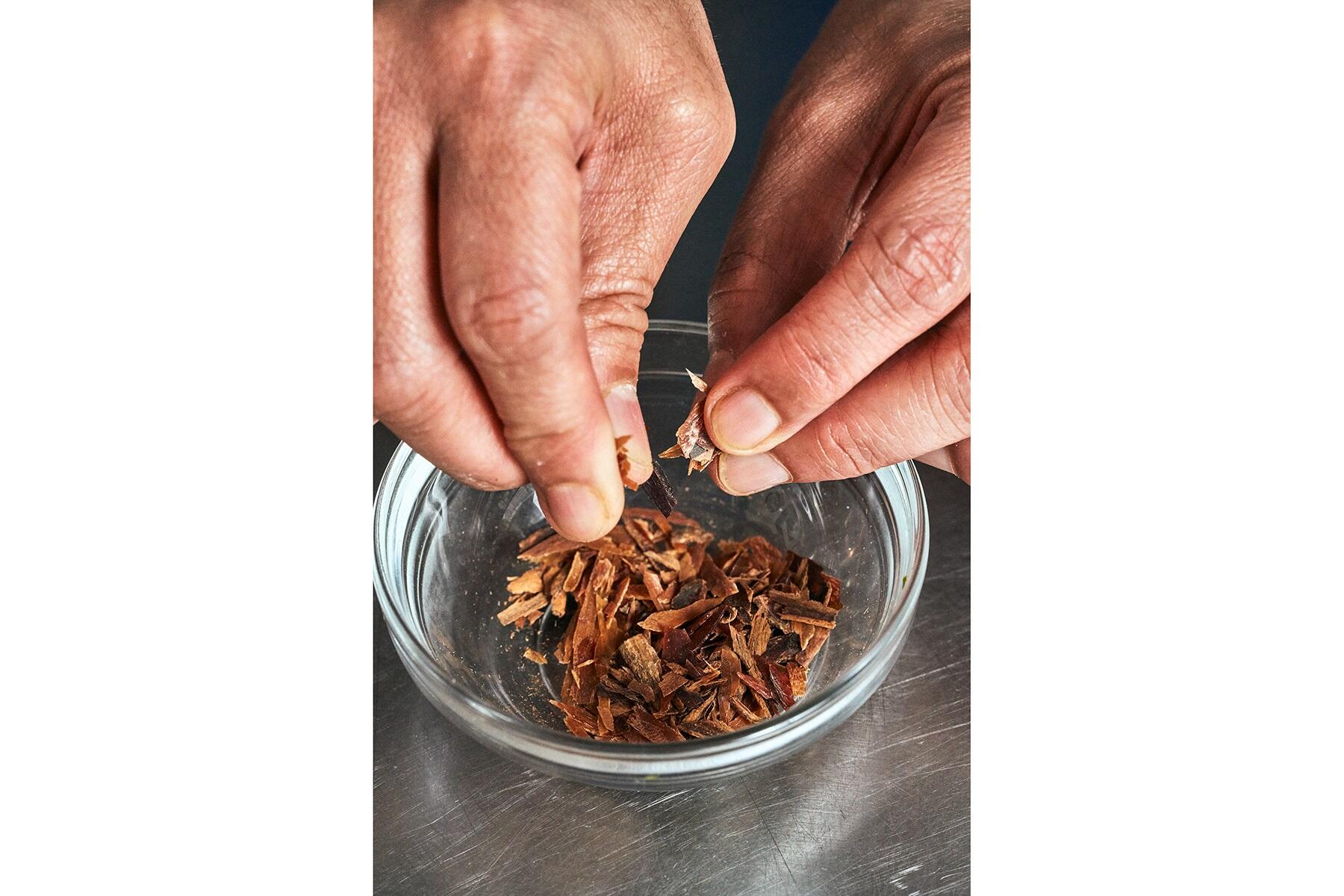 スパイスの下準備