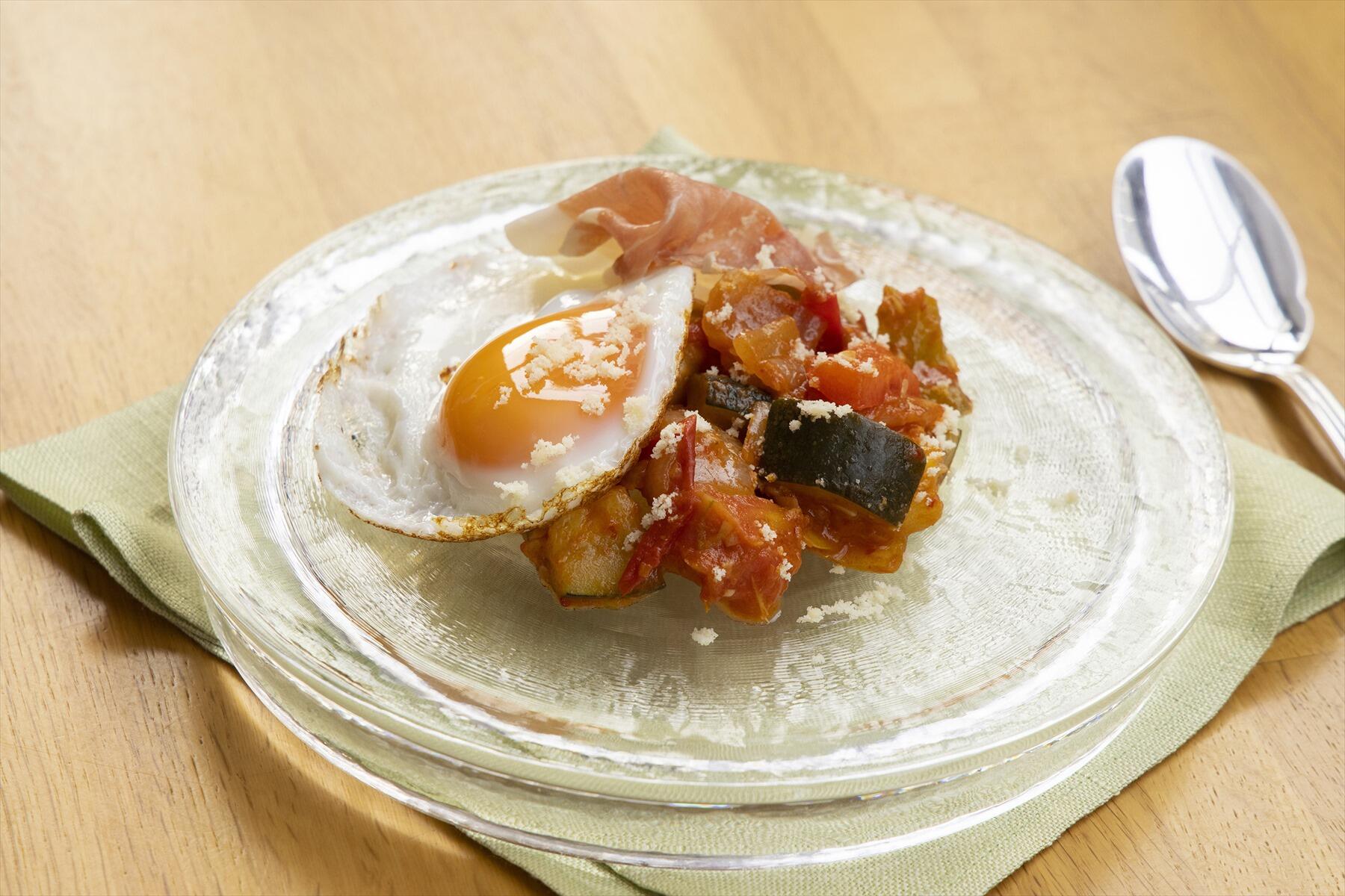 夏野菜のオイル蒸し