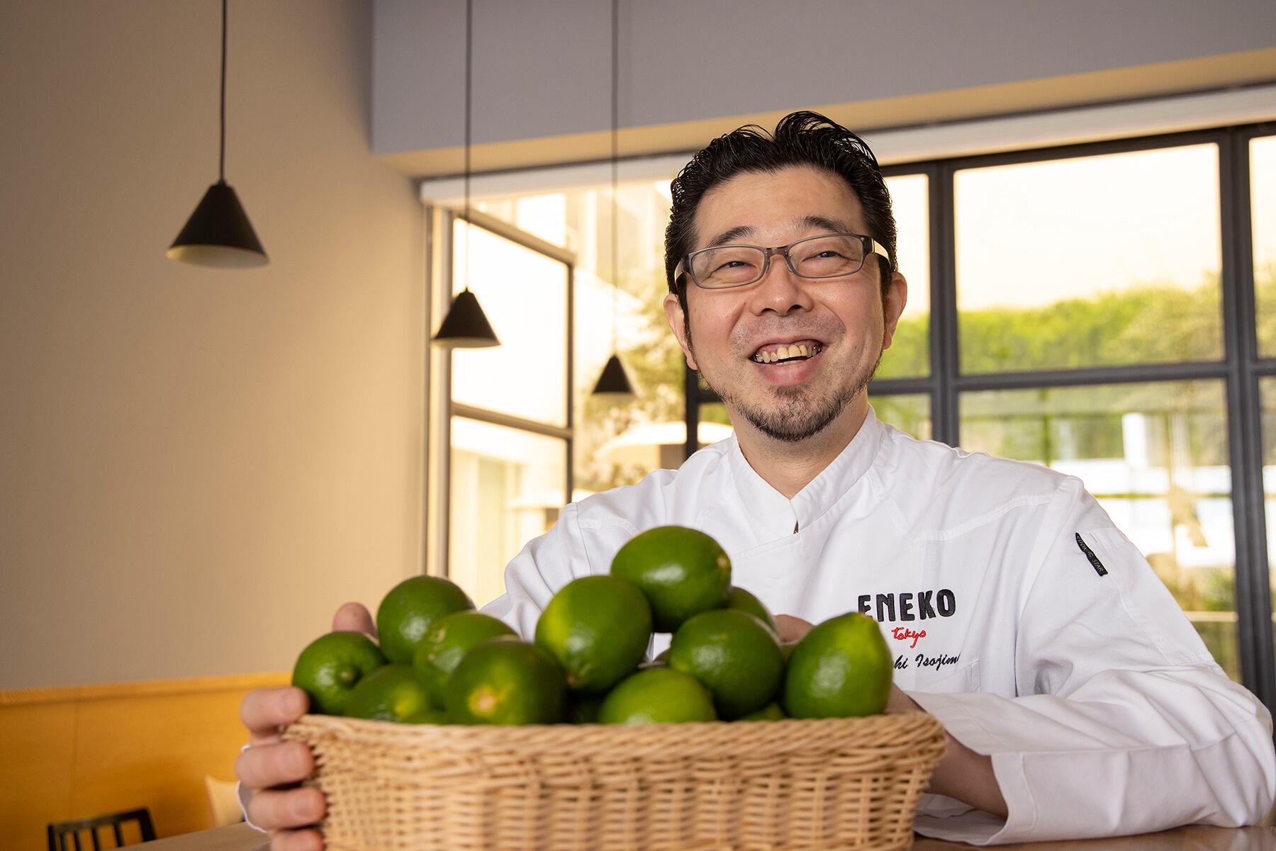 「エネコ東京」総料理長・磯島仁さん