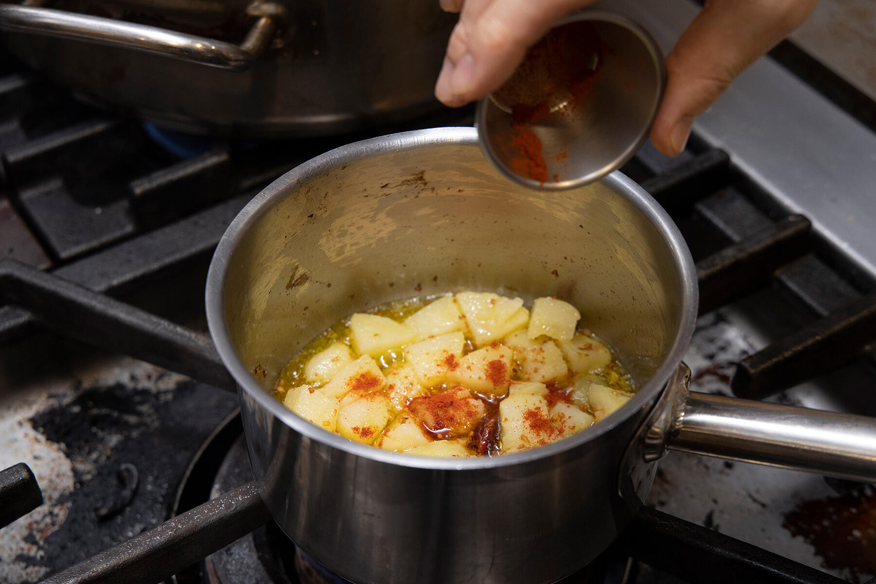 じゃがいものパプリカ風味をつくる