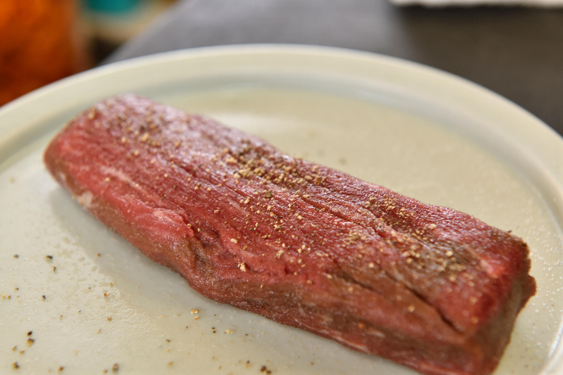 牛肉の下準備