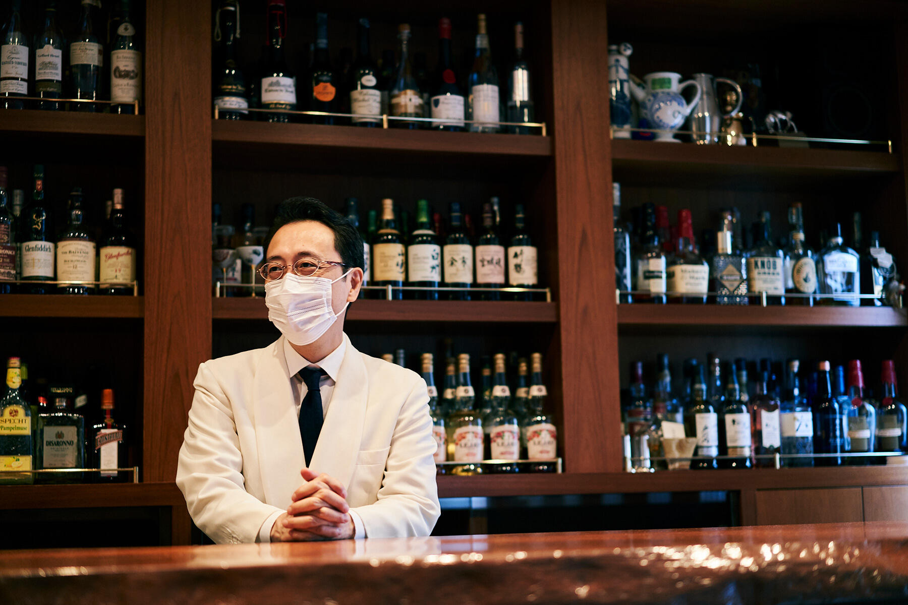 オーナーバーテンダーの新橋清さん