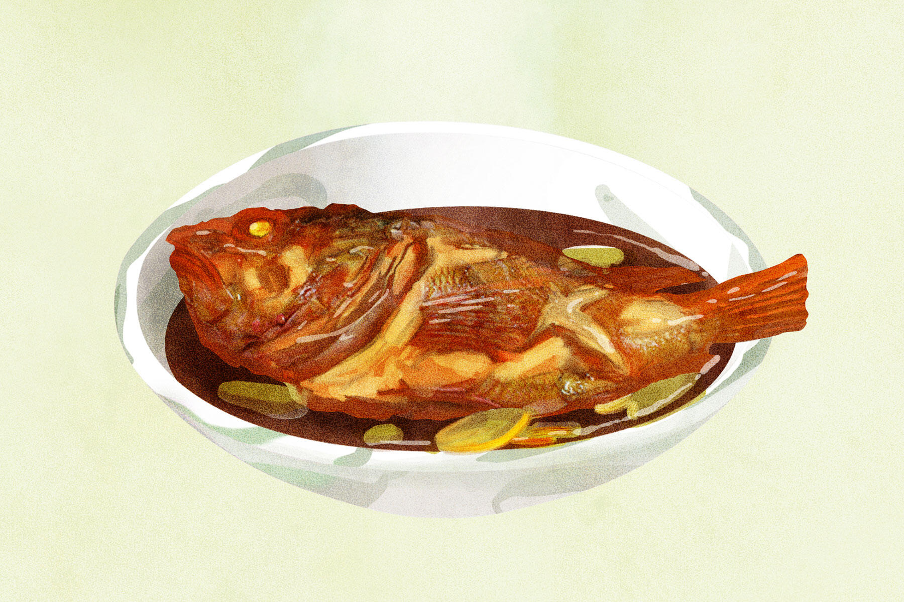 オニカサゴの煮つけ