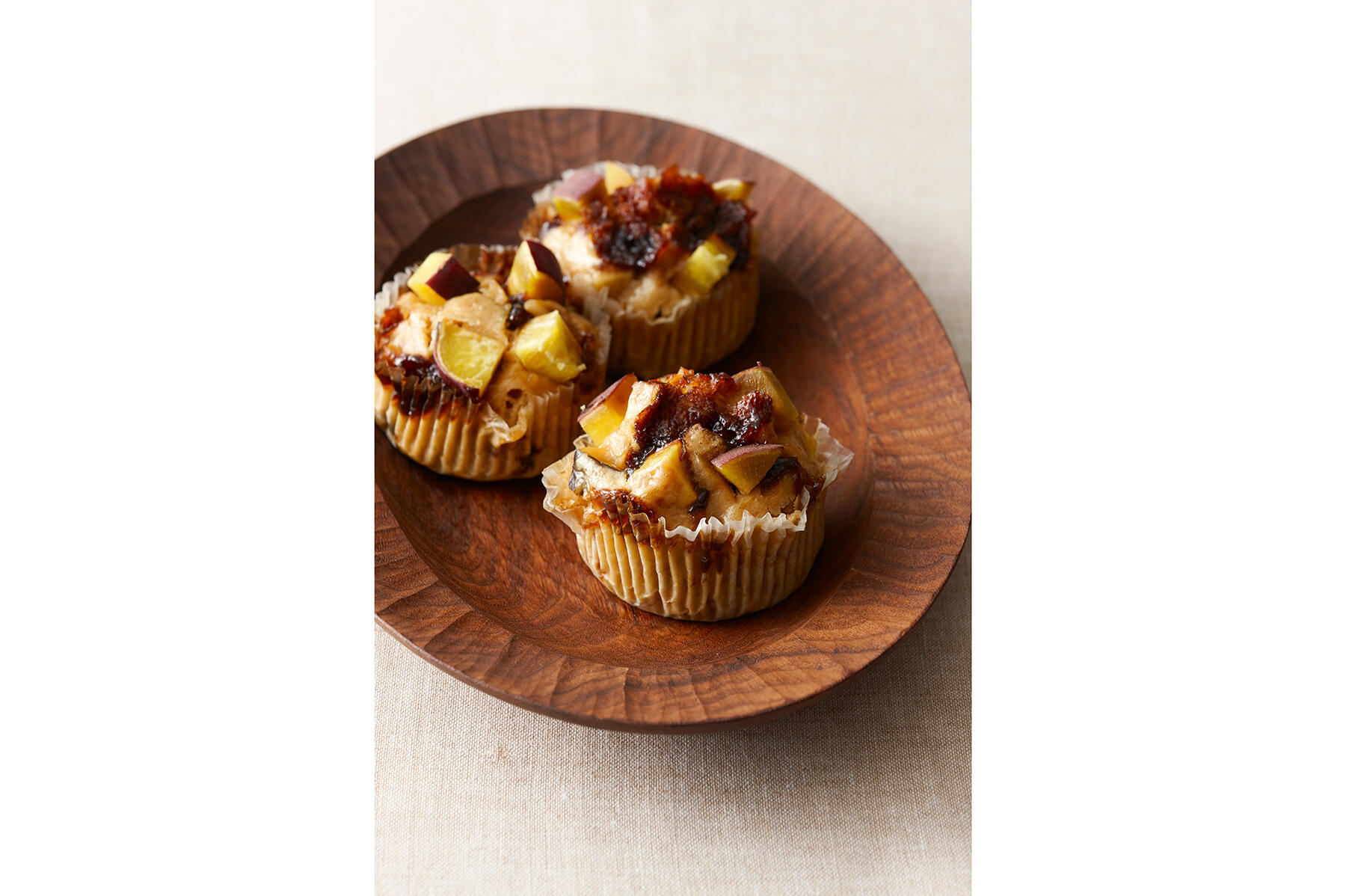 さつまいもの黒糖蒸しパン