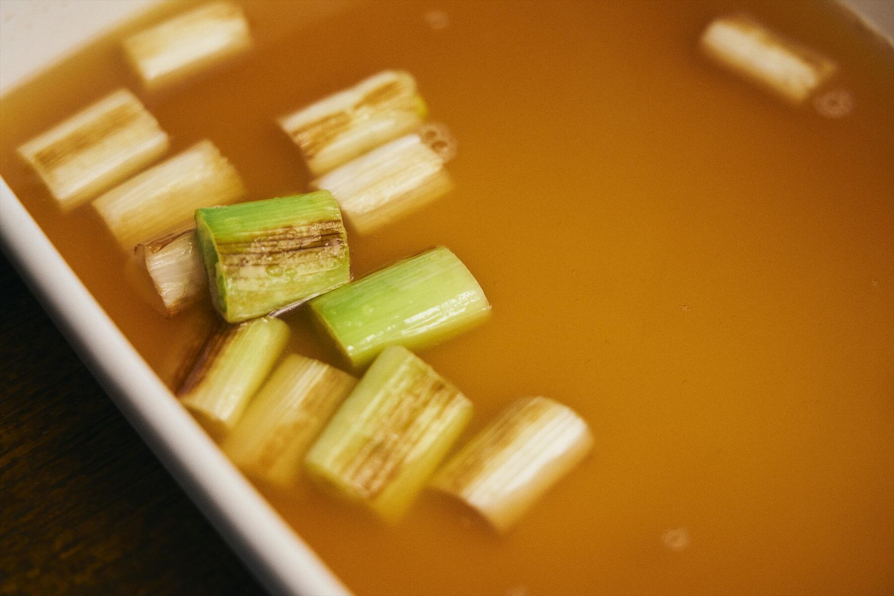 ねぎを焼く