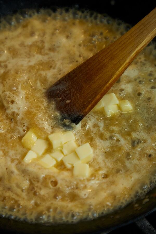 アップルバターソースをつくる