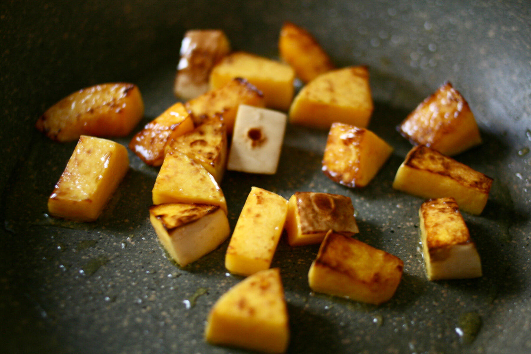 バターナッツを焼く