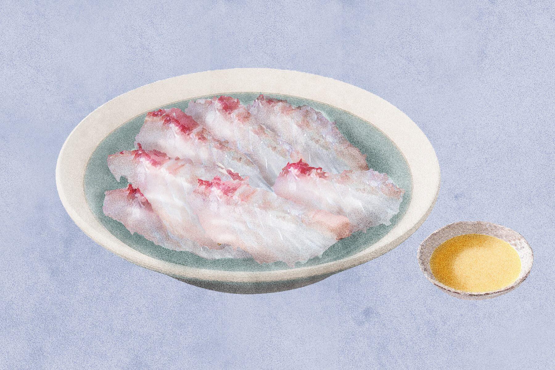 アイゴのあらい