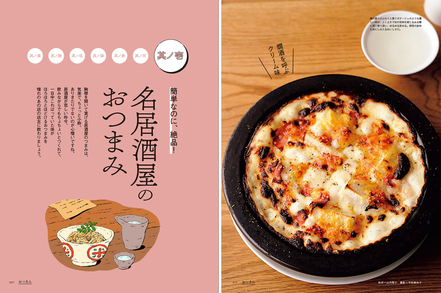 名居酒屋のおつまみ