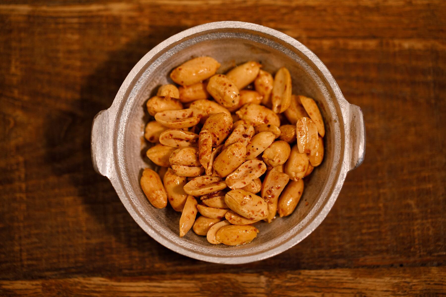 バター醤油ピーナッツ