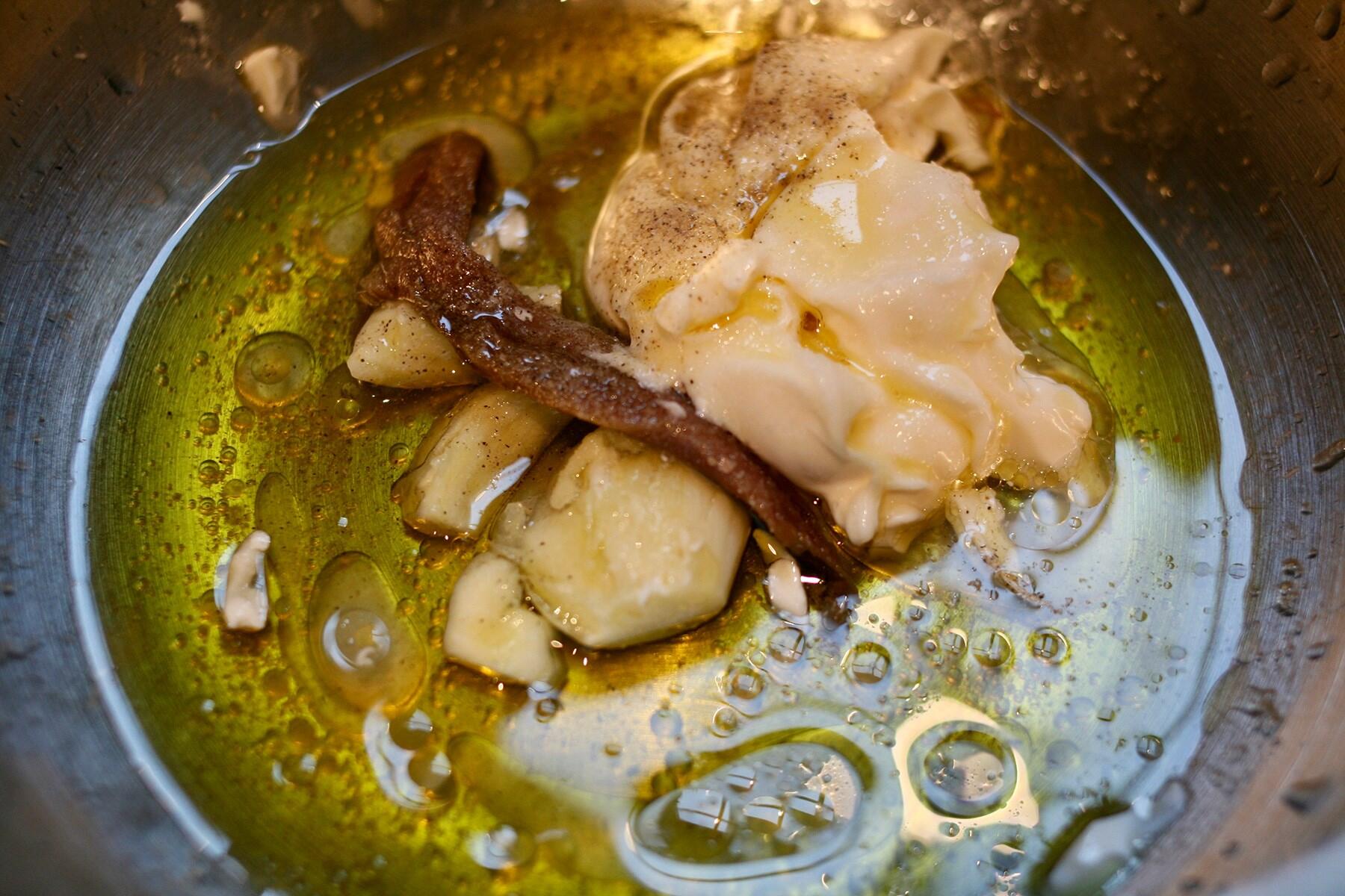 ドレッシングをつくる③