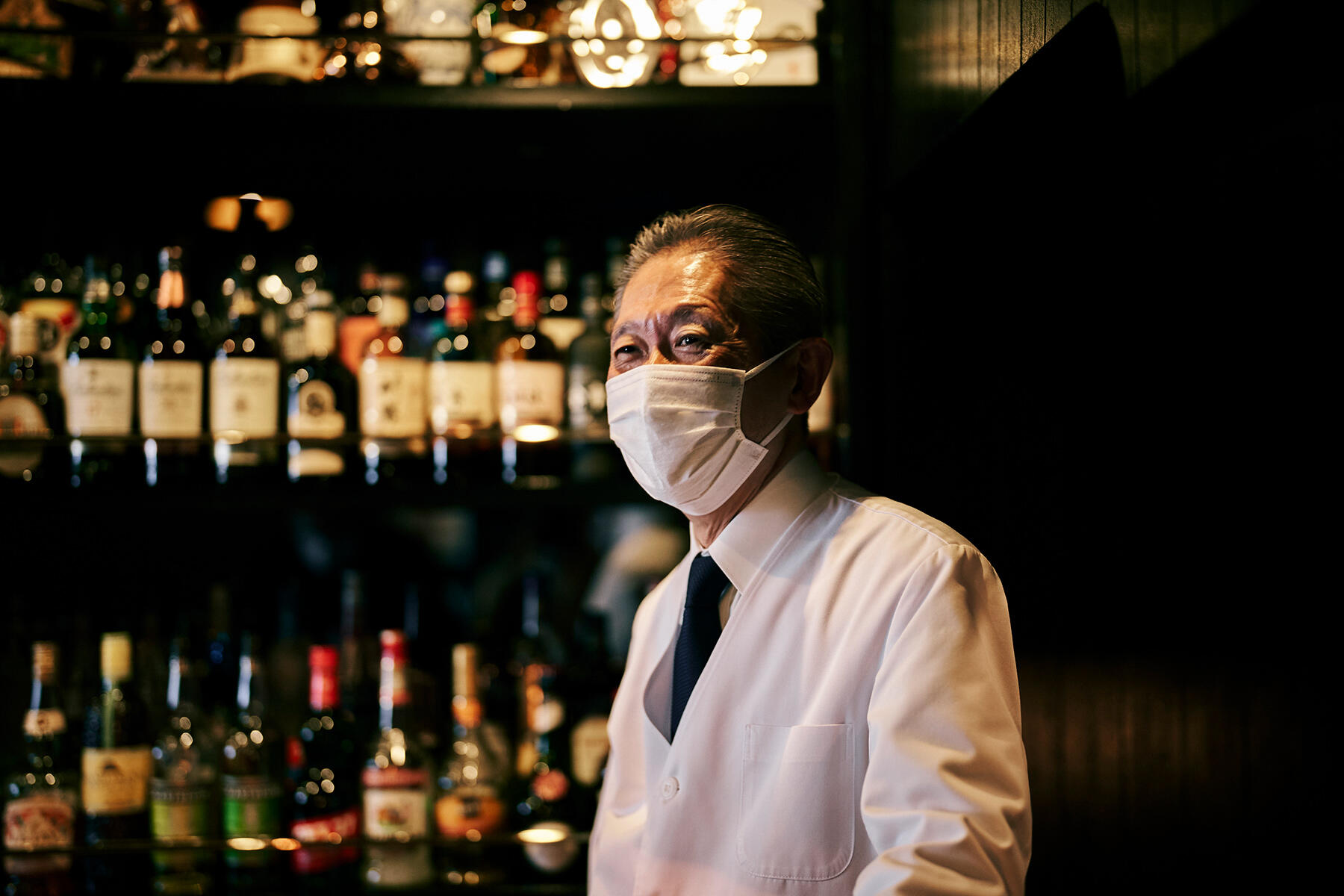 オーナーバーテンダーの田中利明さん