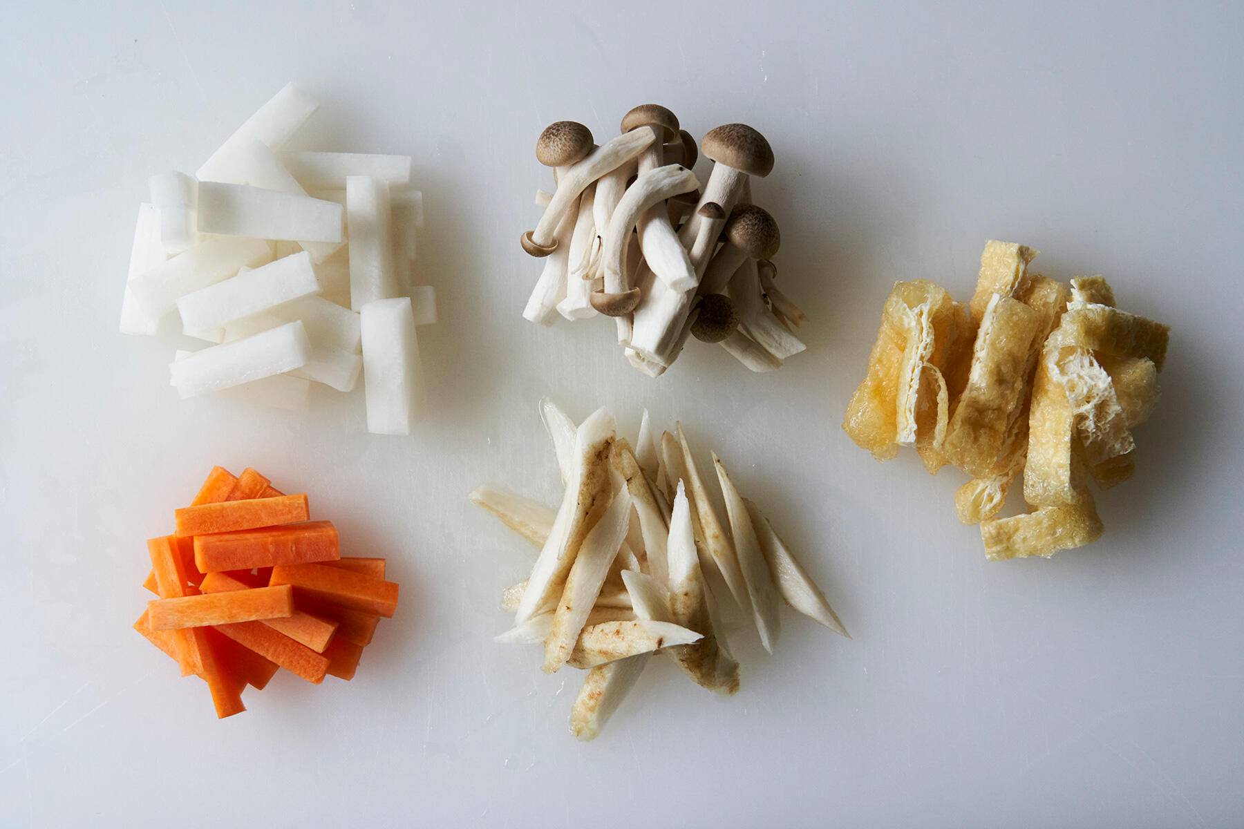 野菜の下ごしらえ