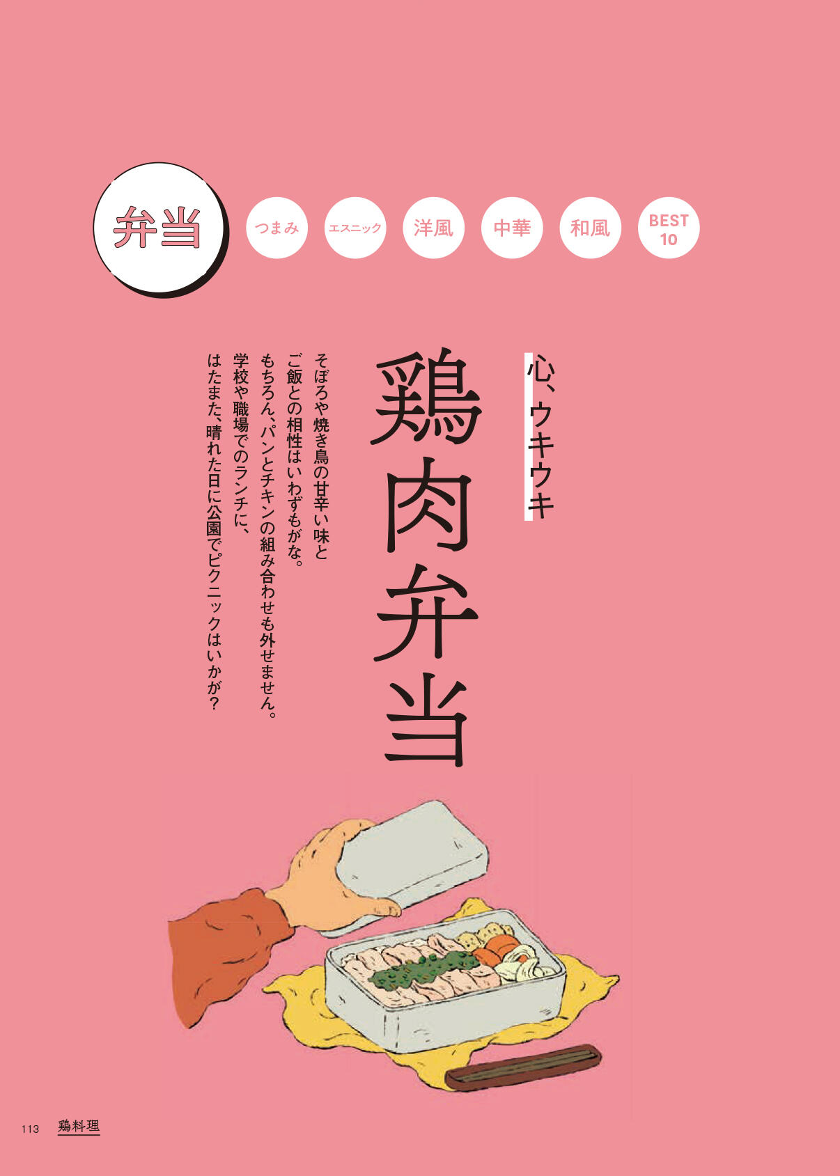鶏肉弁当