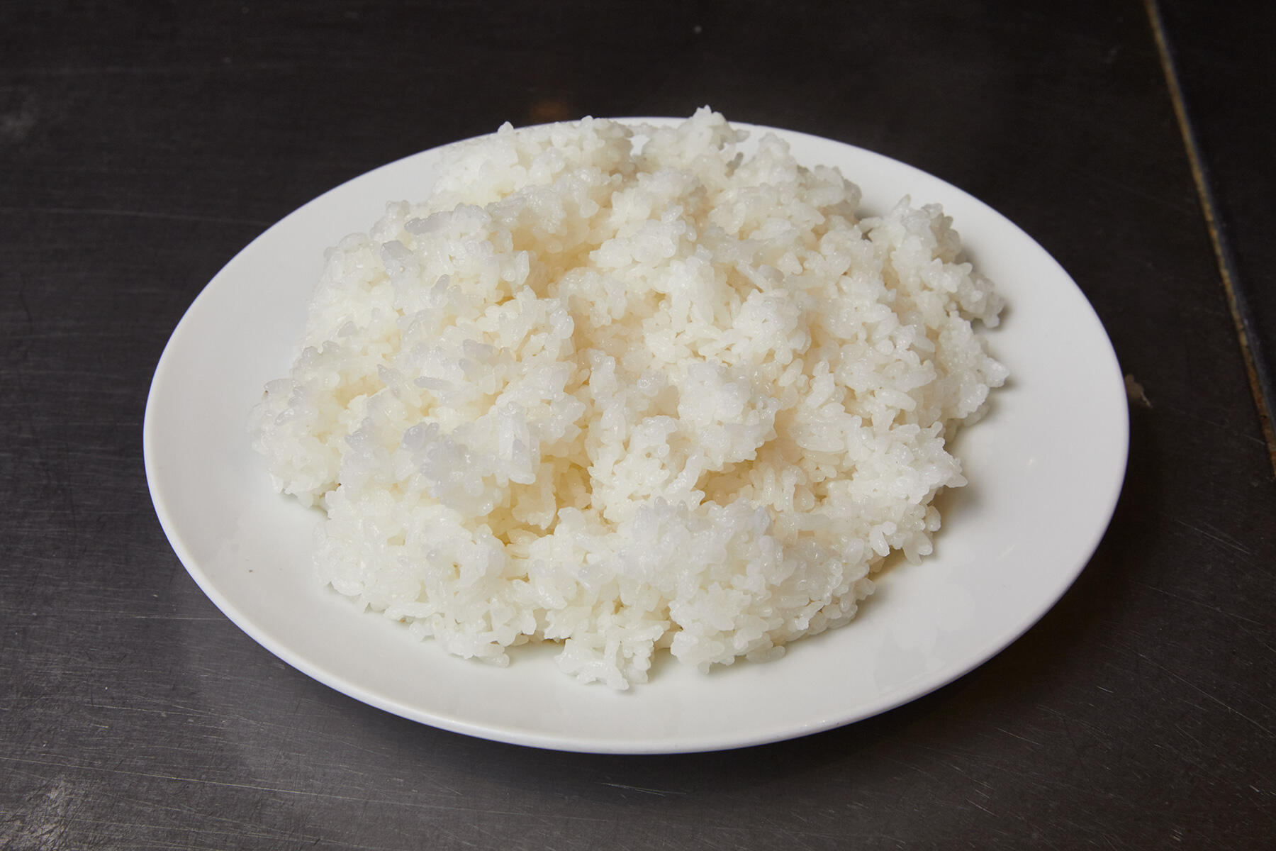 ご飯の蒸気を軽くとばす