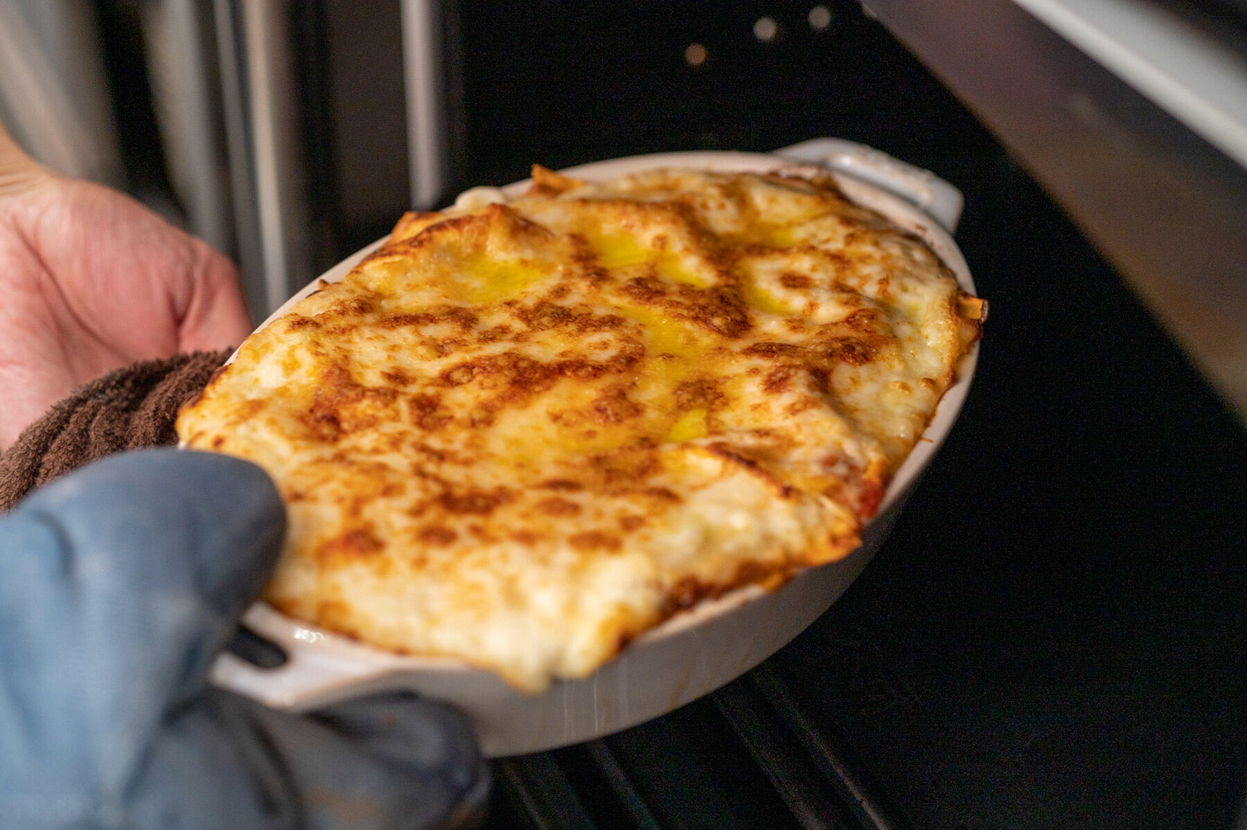 オーブンで焼く