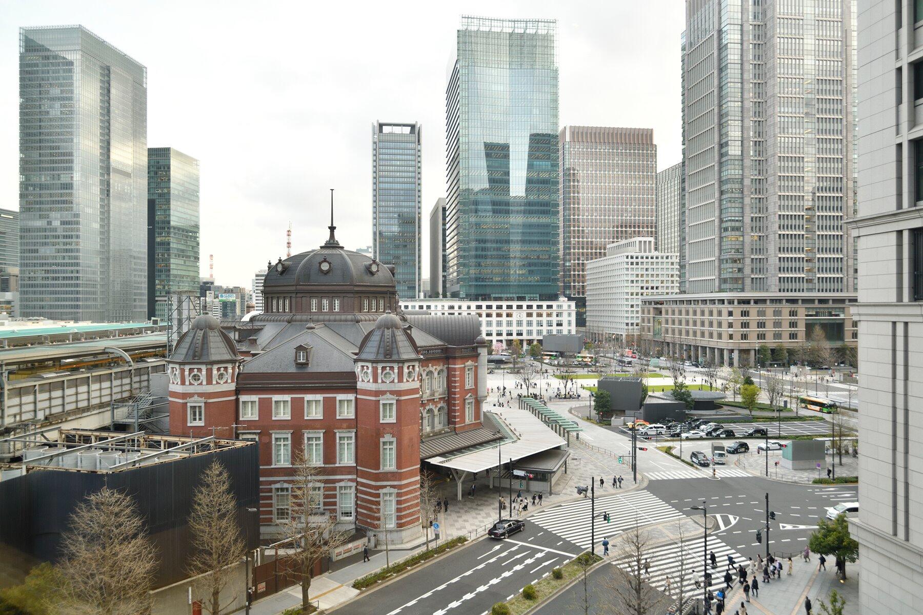 東京駅の目の前