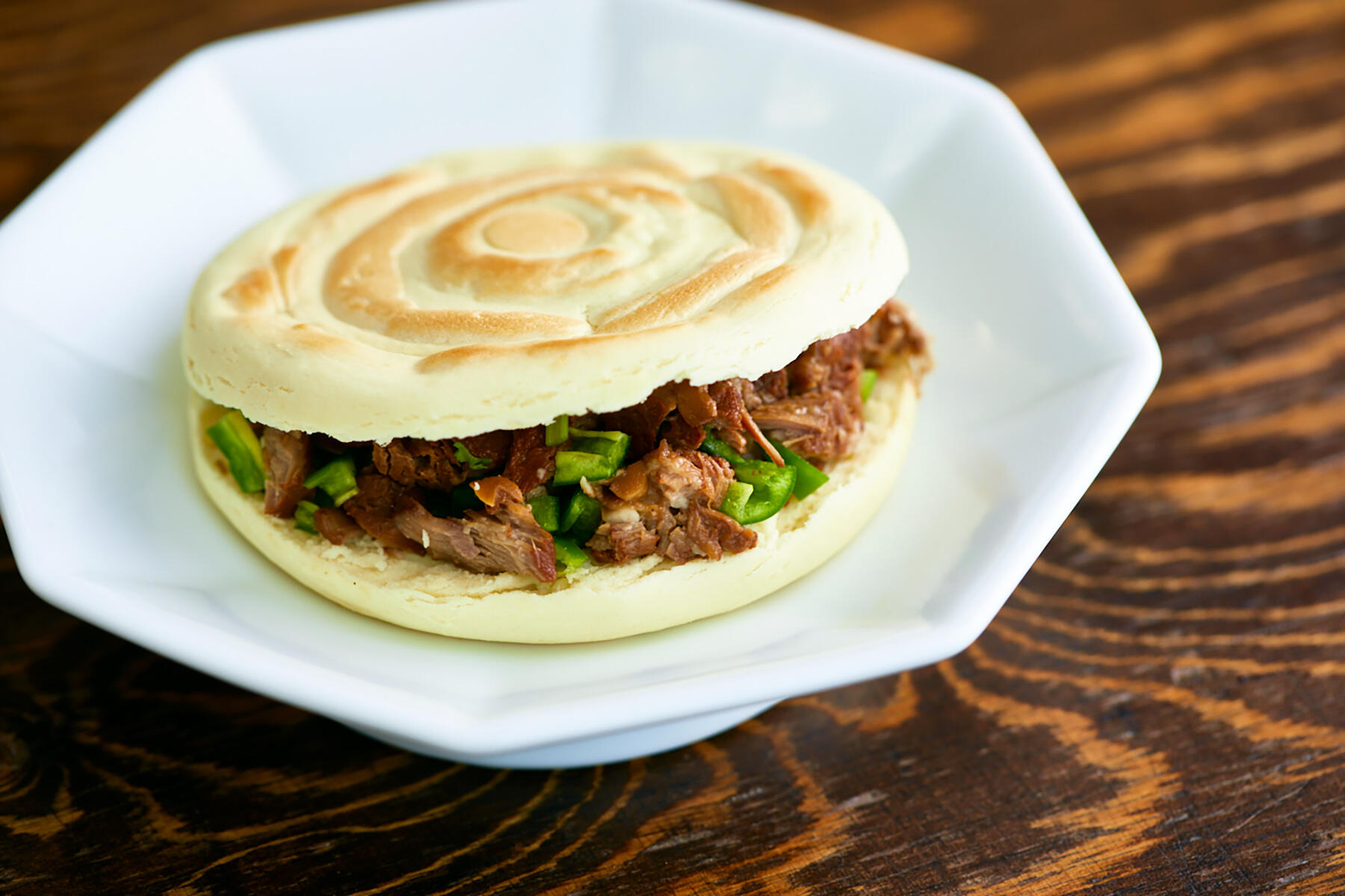 香味ラム肉のパオ