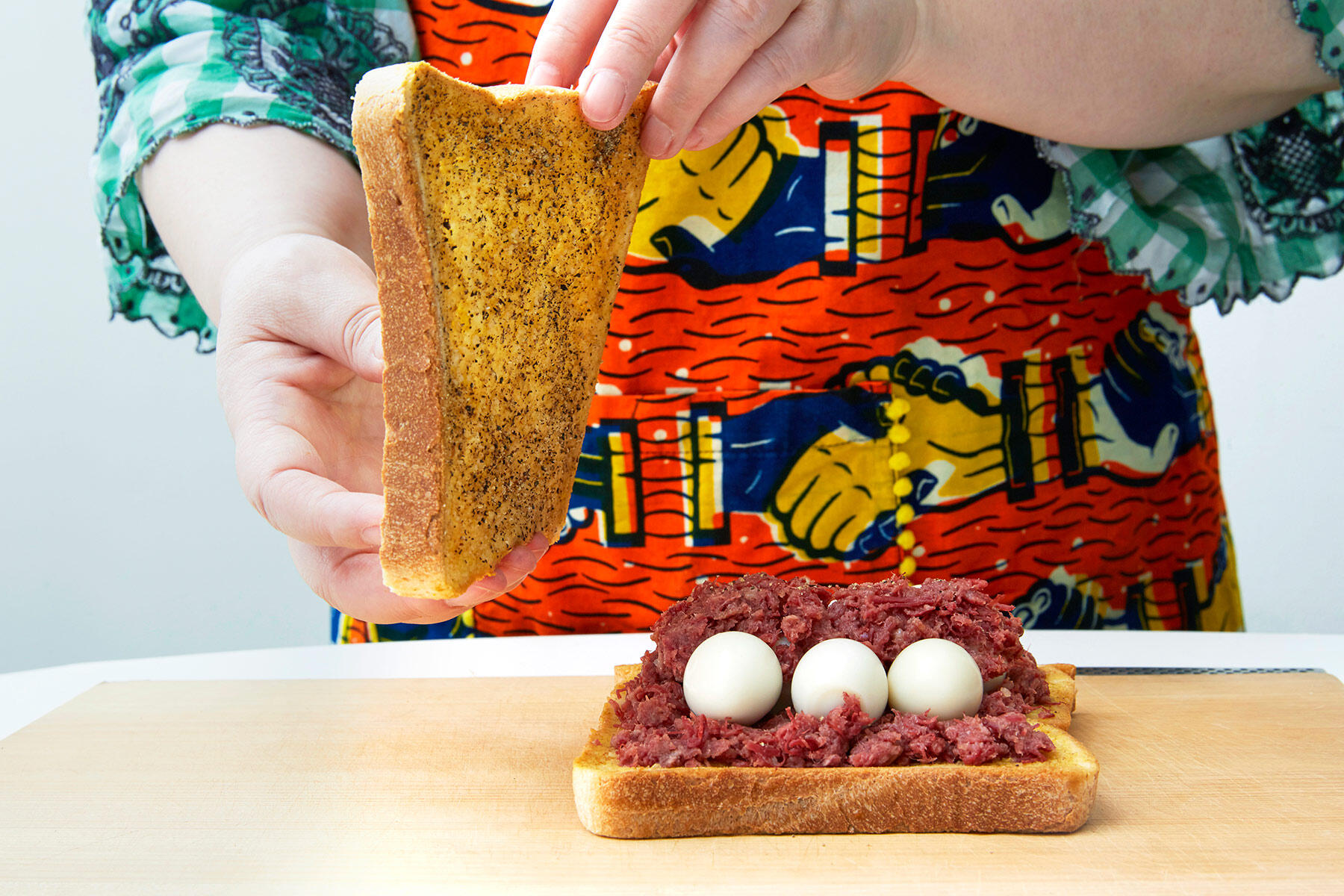 具材は迷わず盛る